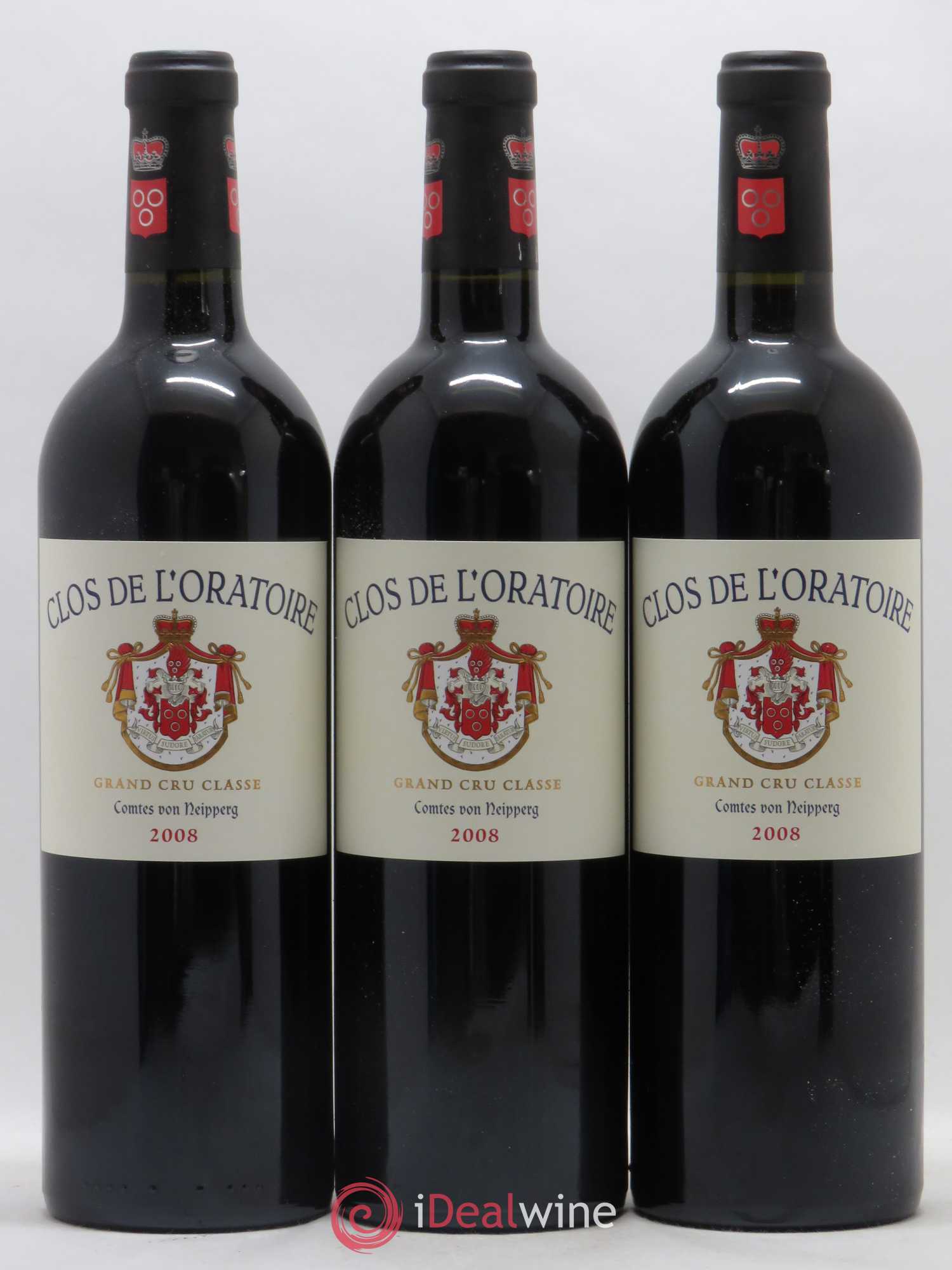 Clos de l'Oratoire Grand Cru Classé 2008 - Lot de 12 bouteilles - 2