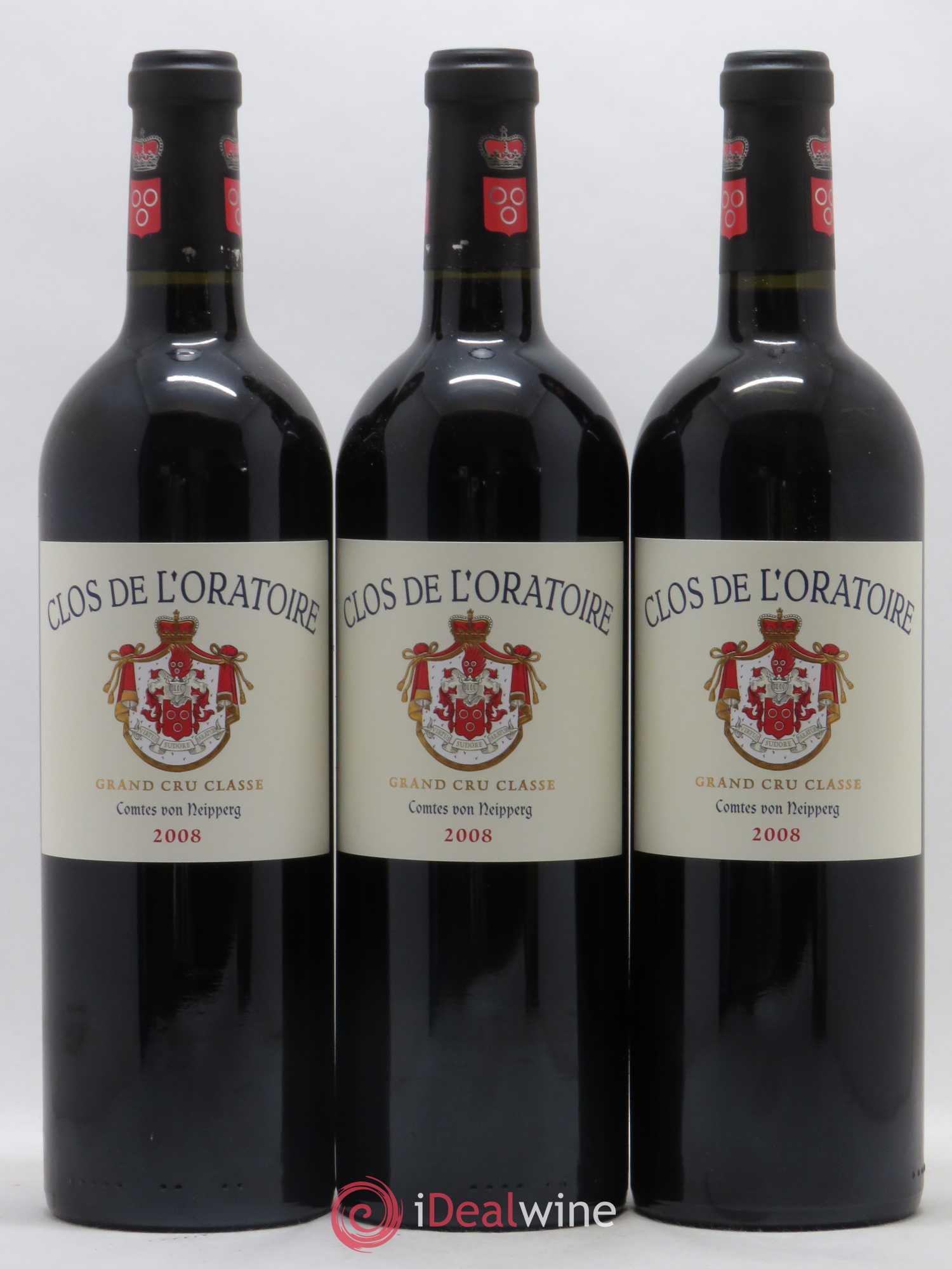 Clos de l'Oratoire Grand Cru Classé 2008 - Lot de 12 bouteilles - 3