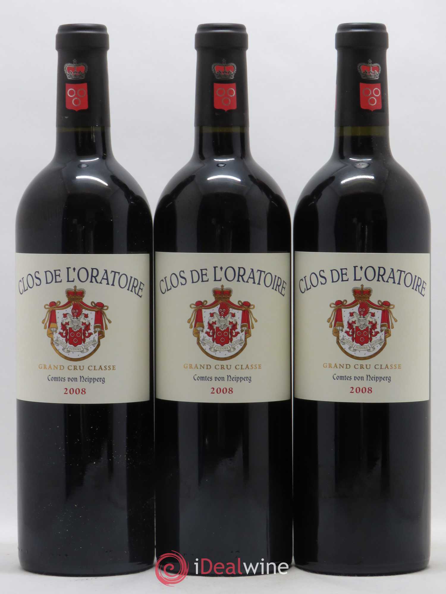 Clos de l'Oratoire Grand Cru Classé 2008 - Lot de 12 bouteilles - 4