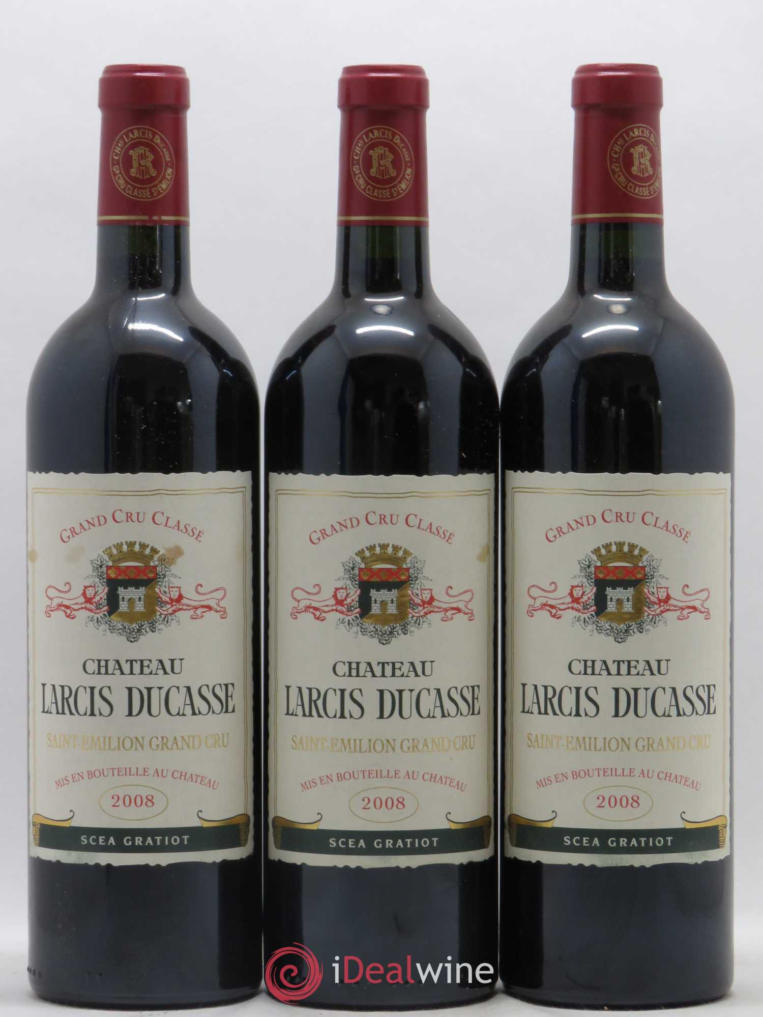 Château Larcis Ducasse 1er Grand Cru Classé B 2008 - Lot de 12 bouteilles - 3