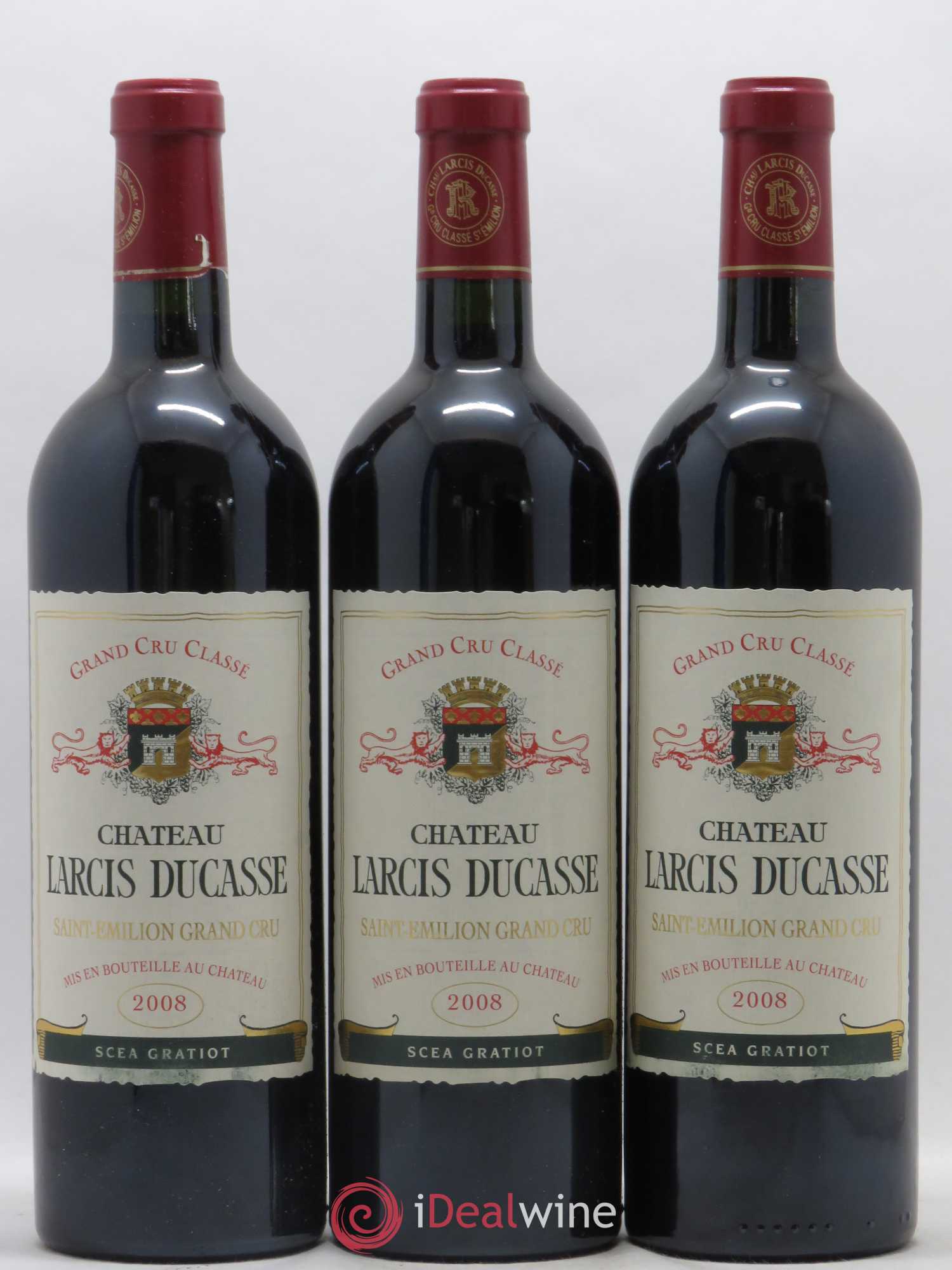 Château Larcis Ducasse 1er Grand Cru Classé B 2008 - Lot de 12 bouteilles - 4