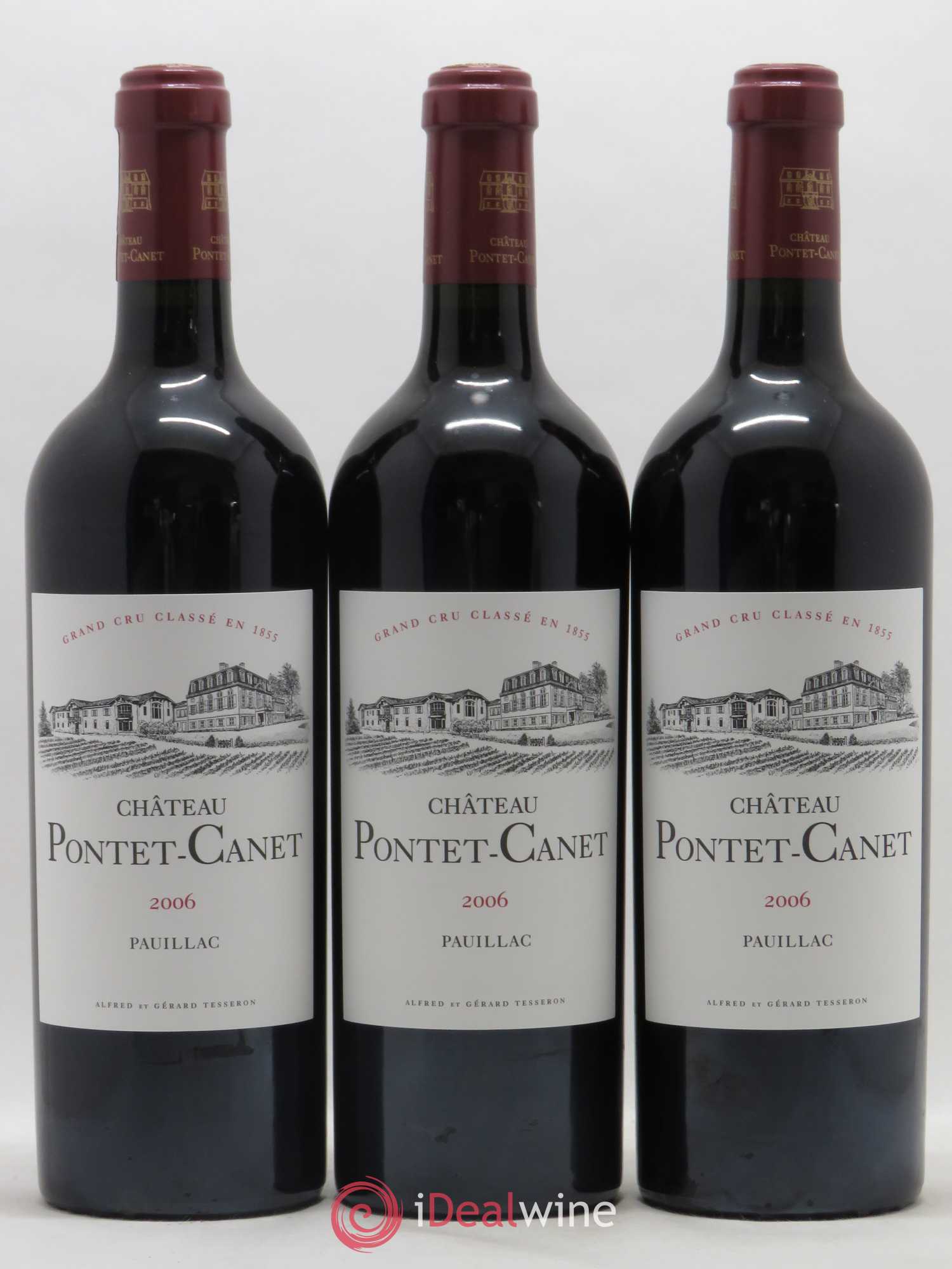 Château Pontet Canet 5ème Grand Cru Classé 2006 - Lot de 12 bouteilles - 2