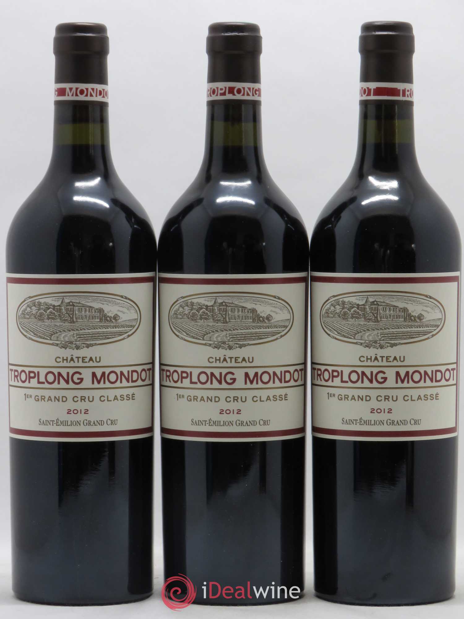 Château Troplong Mondot 1er Grand Cru Classé B 2012 - Lot de 12 bouteilles - 3