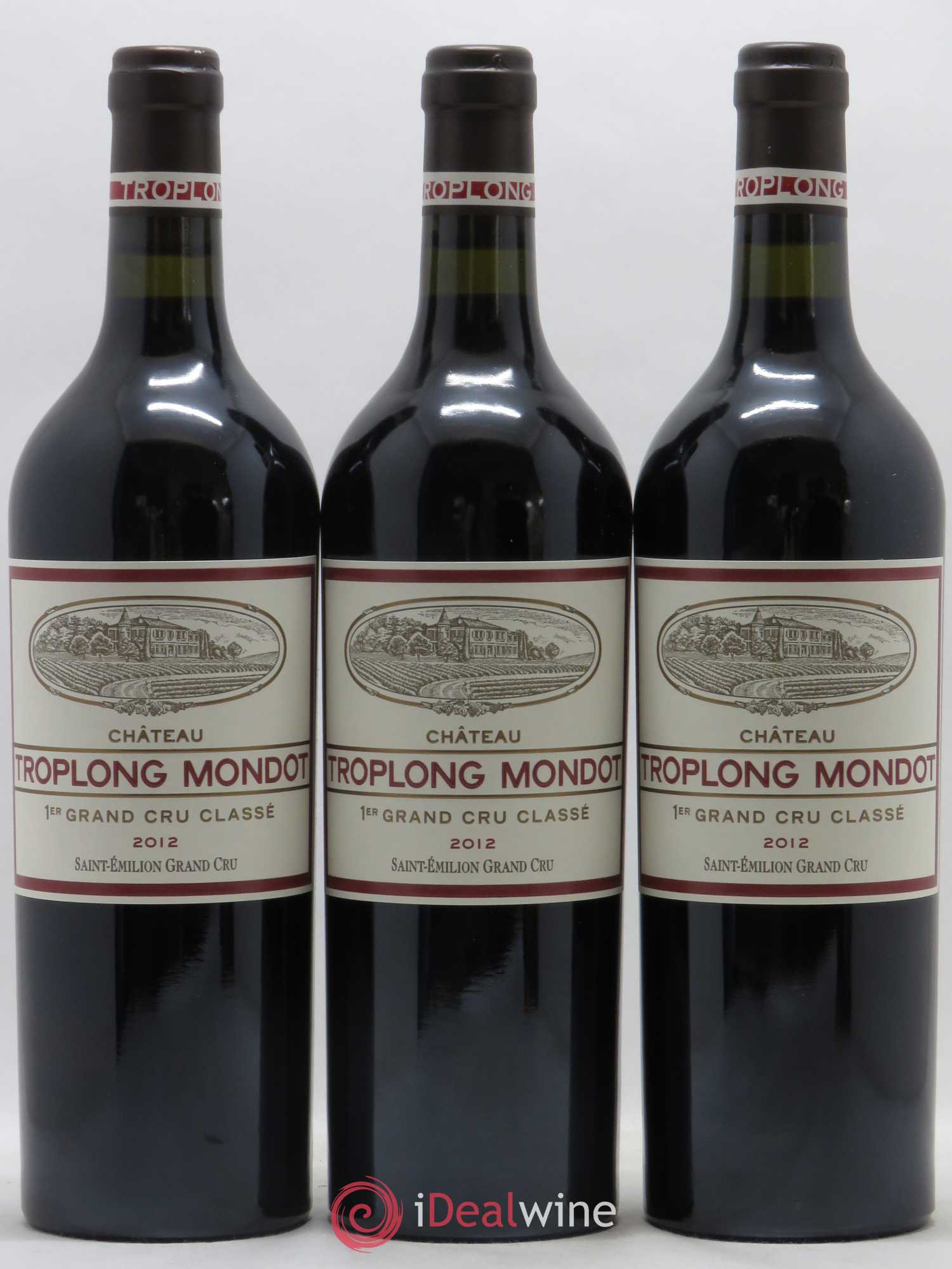 Château Troplong Mondot 1er Grand Cru Classé B 2012 - Lot de 12 bouteilles - 4
