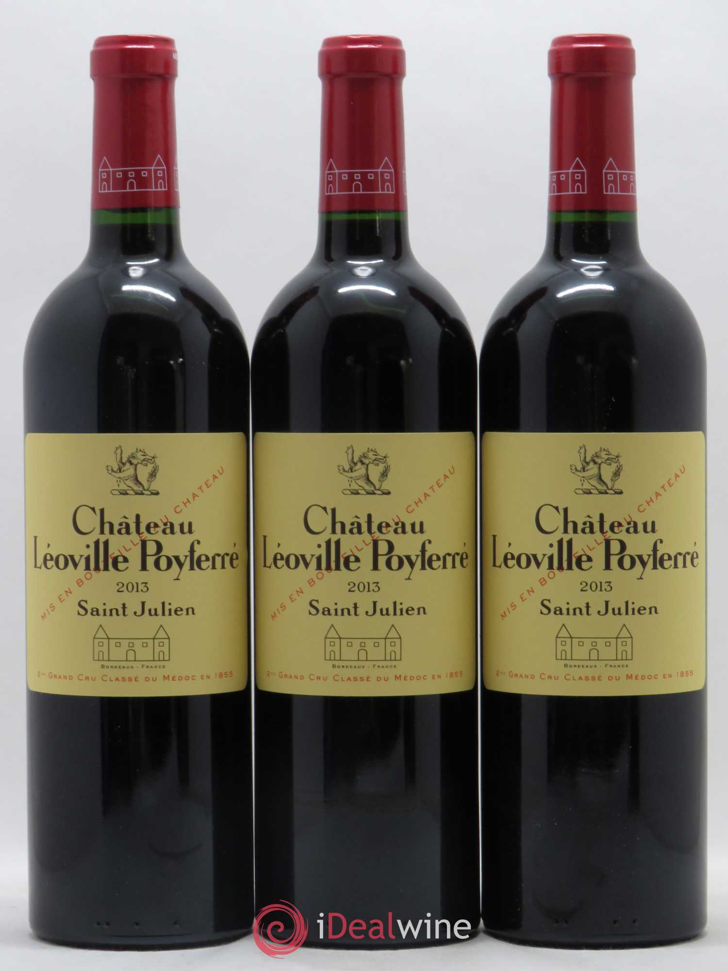 Château Léoville Poyferré 2ème Grand Cru Classé 2013 - Lot de 6 bouteilles - 2