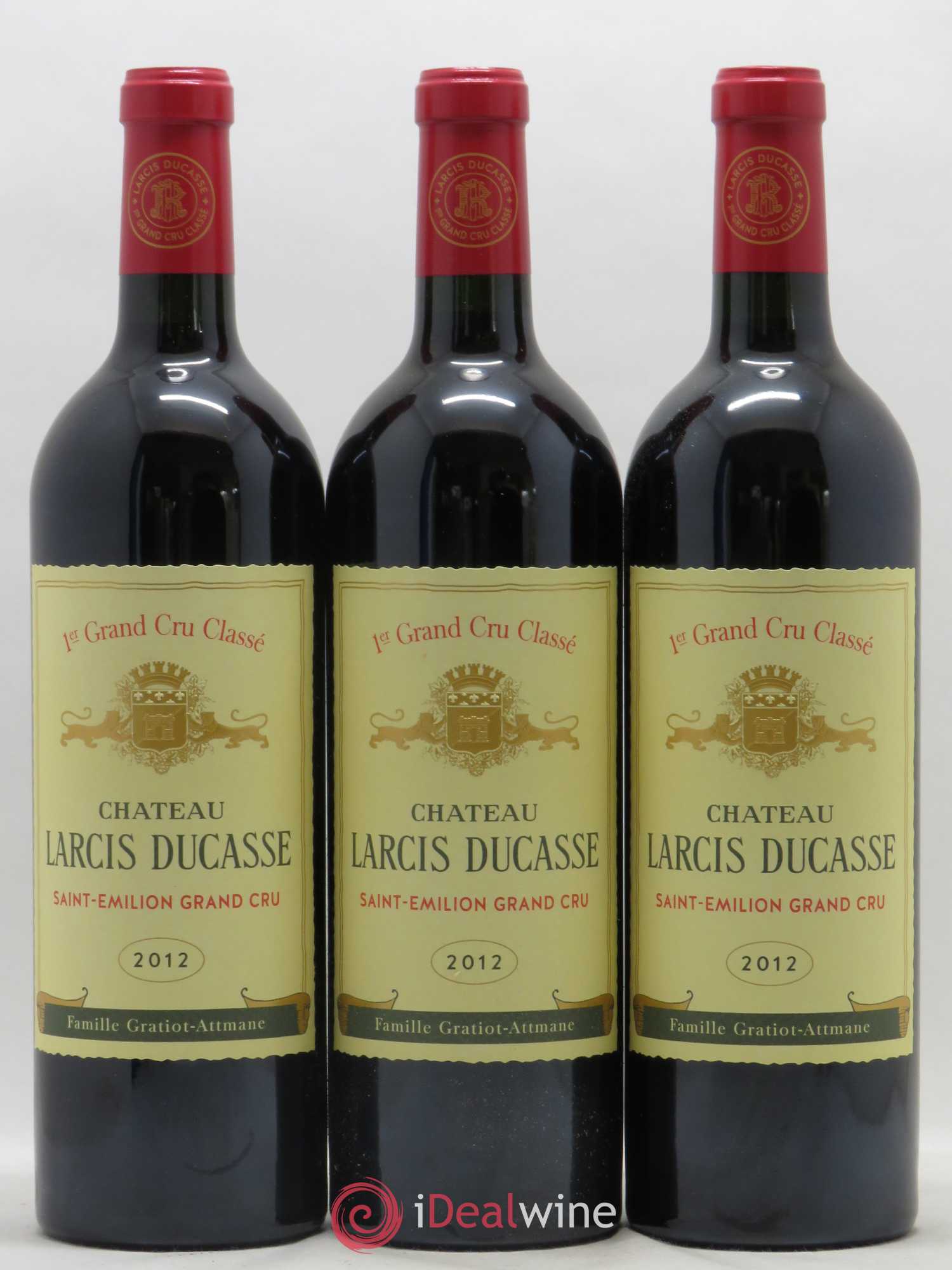 Château Larcis Ducasse 1er Grand Cru Classé B 2012 - Lot de 12 bouteilles - 1