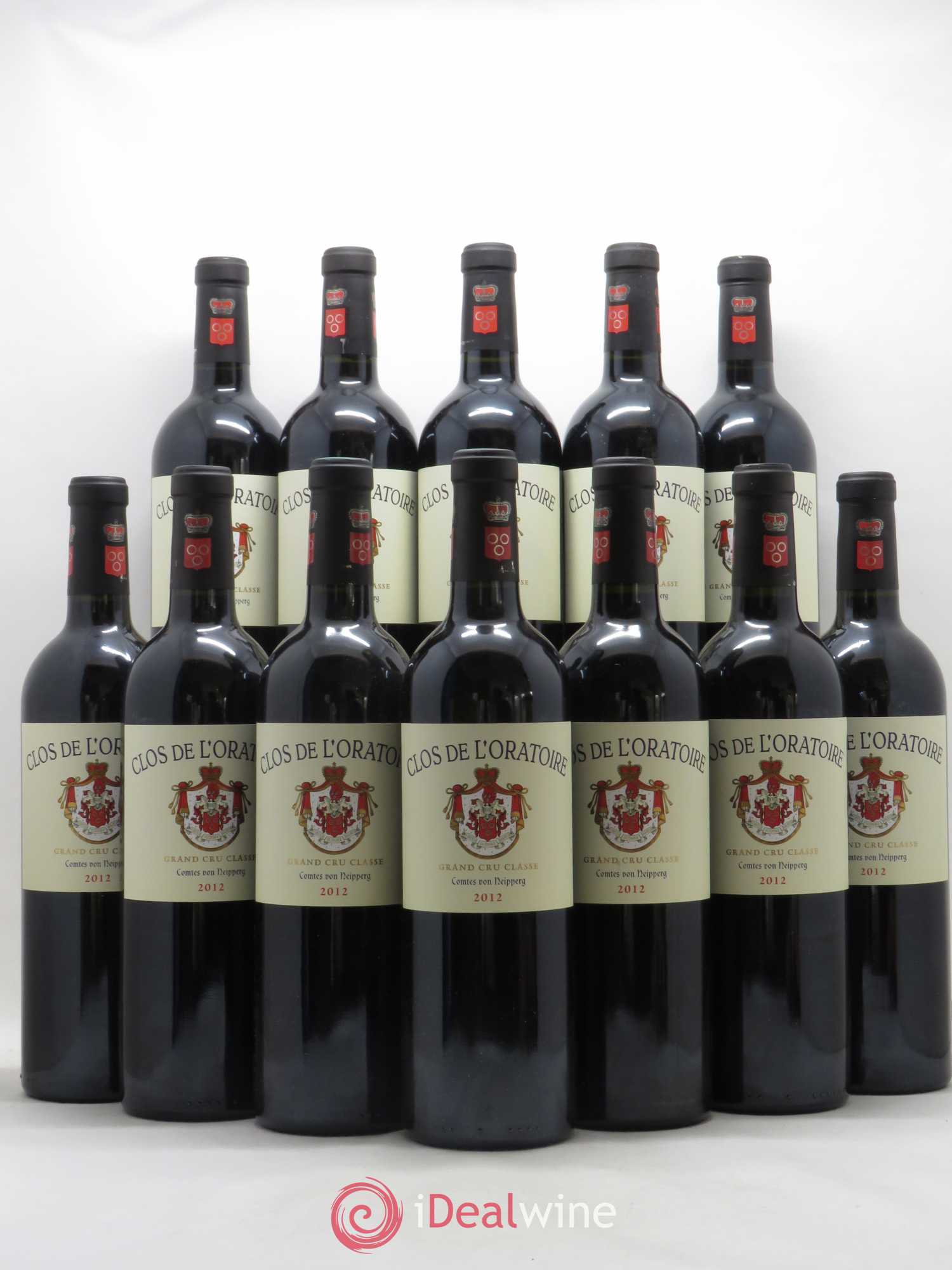 Clos de l'Oratoire Grand Cru Classé 2012 - Lot de 12 bouteilles - 0