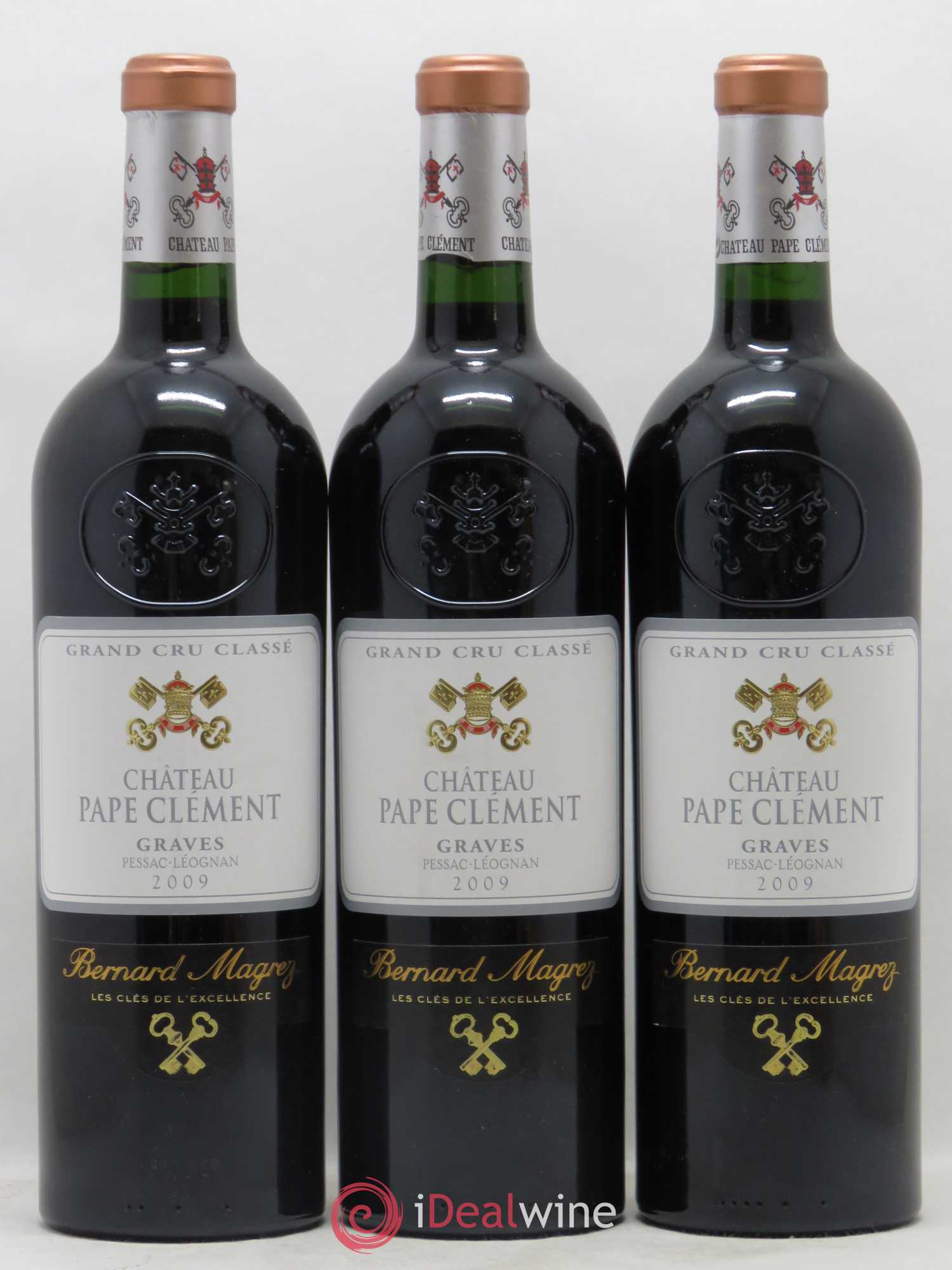 Château Pape Clément Cru Classé de Graves 2009 - Lot de 3 bouteilles - 0