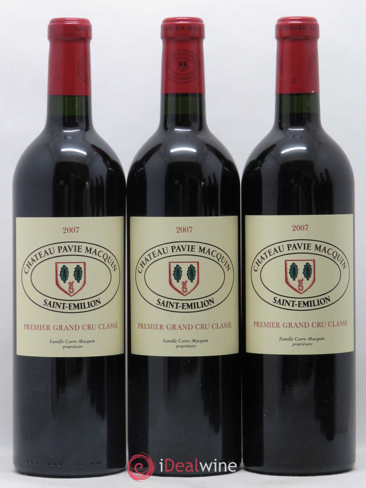 Château Pavie Macquin 1er Grand Cru Classé B 2007 - Lot de 6 bouteilles - 2