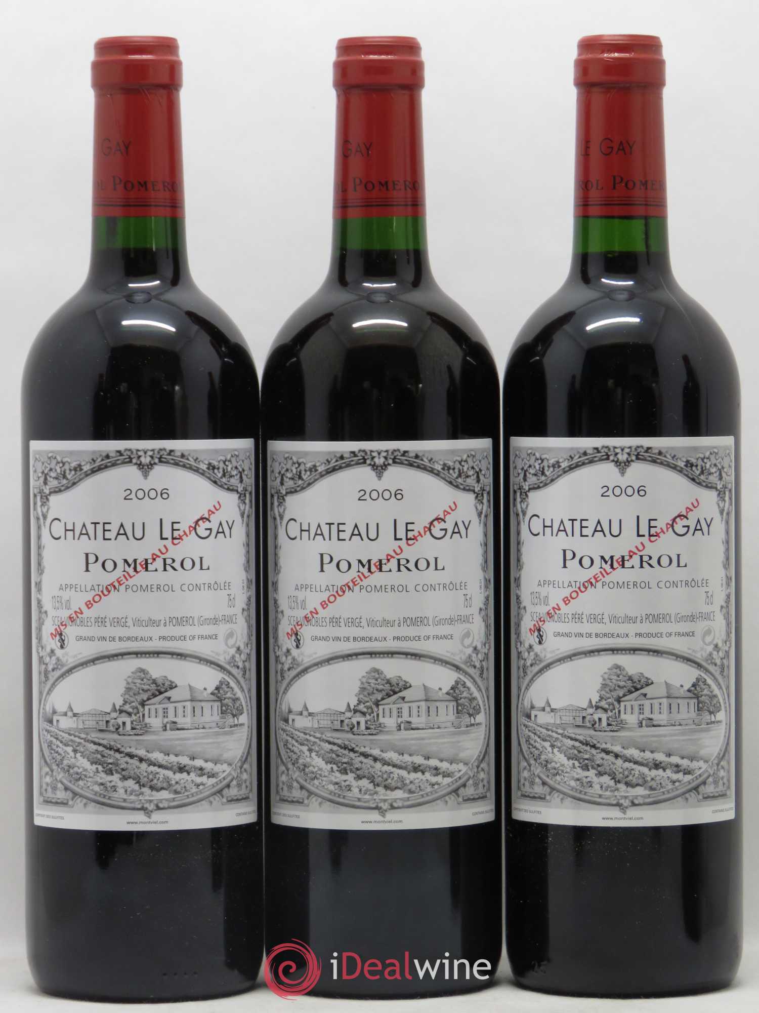 Château Le Gay 2006 - Lot de 6 bouteilles - 2