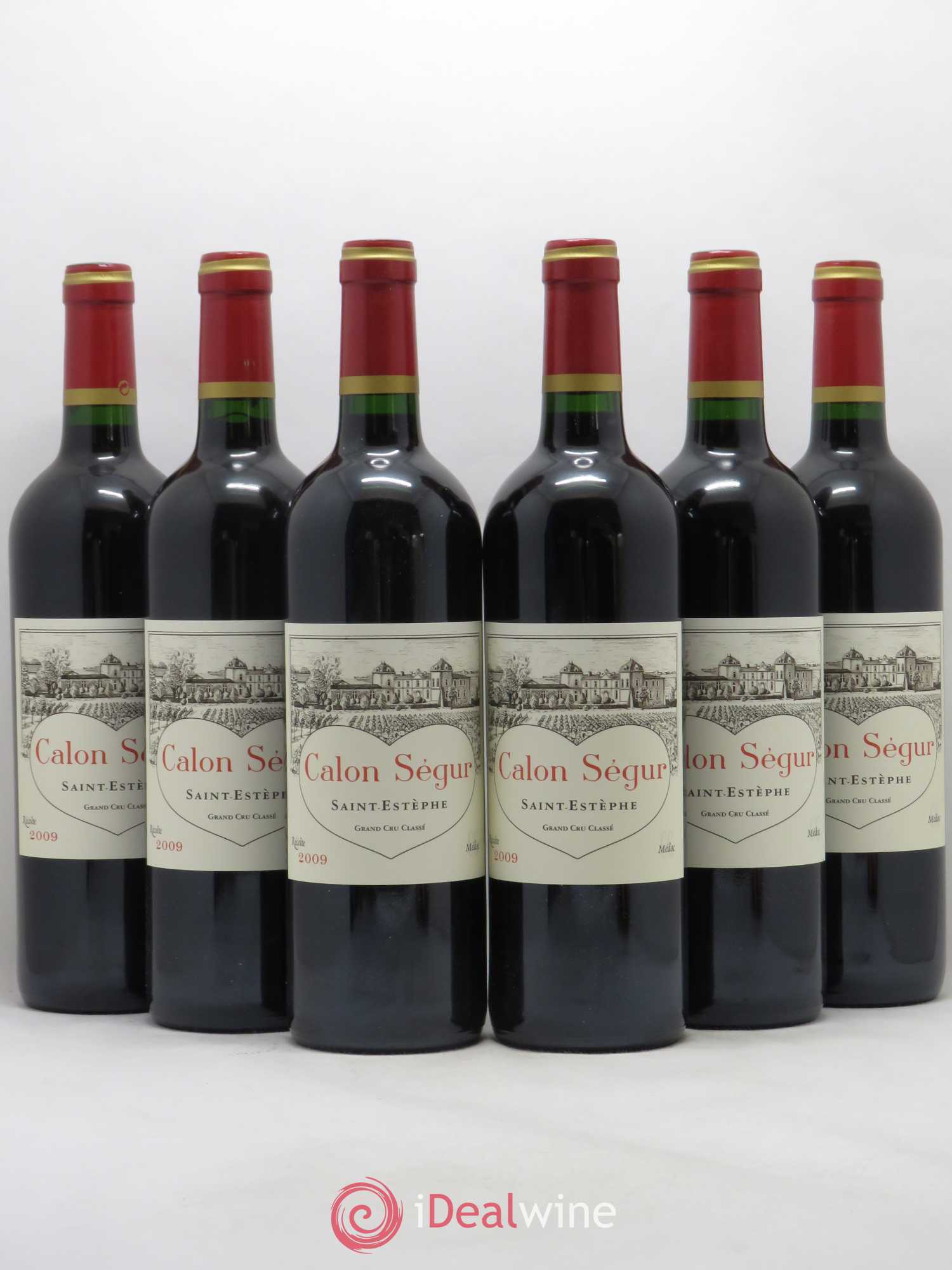Château Calon Ségur 3ème Grand Cru Classé 2009 - Lot de 6 bouteilles - 0