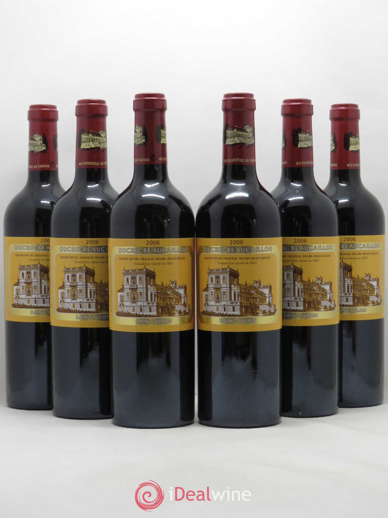 Château Ducru Beaucaillou 2ème Grand Cru Classé 2006 - Lot de 6 bouteilles - 0