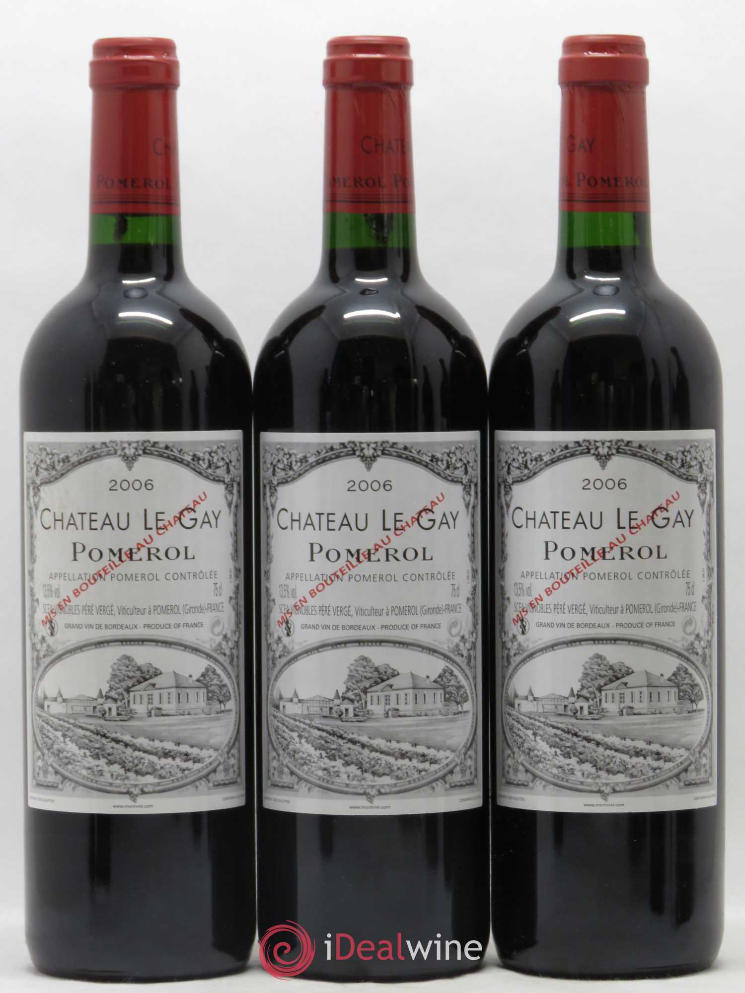 Château Le Gay 2006 - Lot de 6 bouteilles - 1
