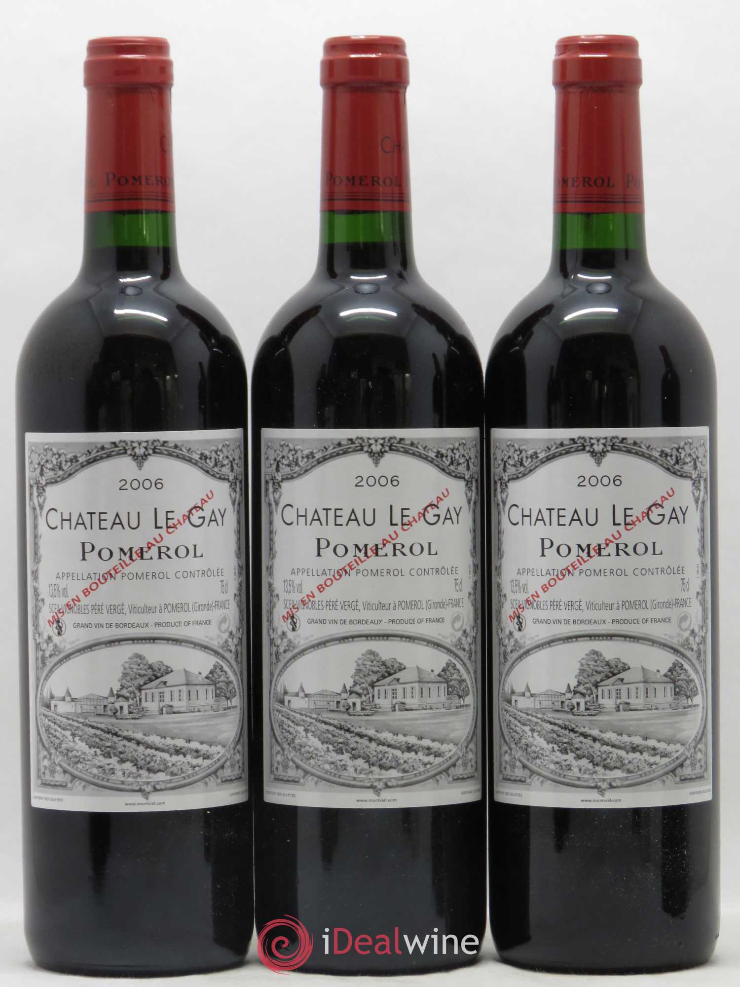 Château Le Gay 2006 - Lot de 6 bouteilles - 2