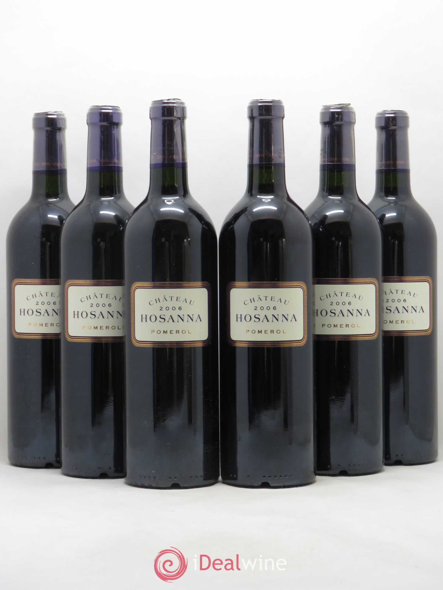 Château Hosanna 2006 - Lot de 6 bouteilles - 0