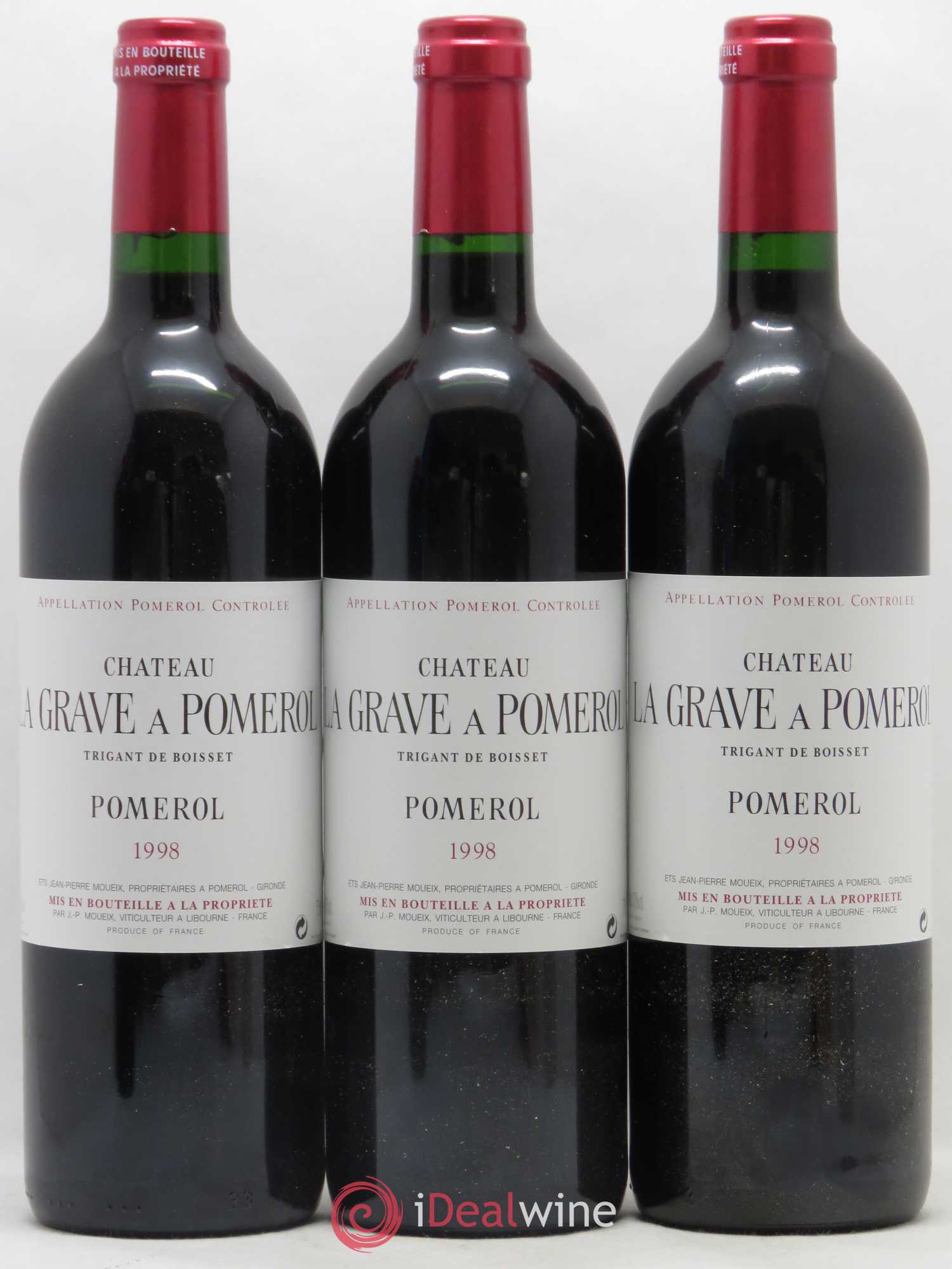 Château La Grave à Pomerol (Trigant de Boisset) 1998 - Lot de 12 bouteilles - 3