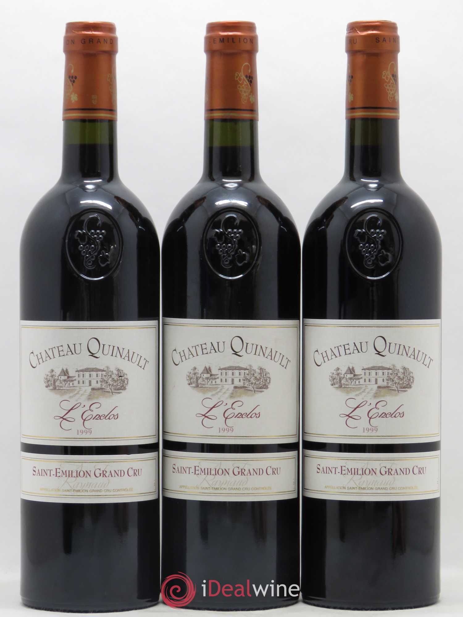 Château Quinault L'Enclos 1999 - Lot de 12 bouteilles - 1