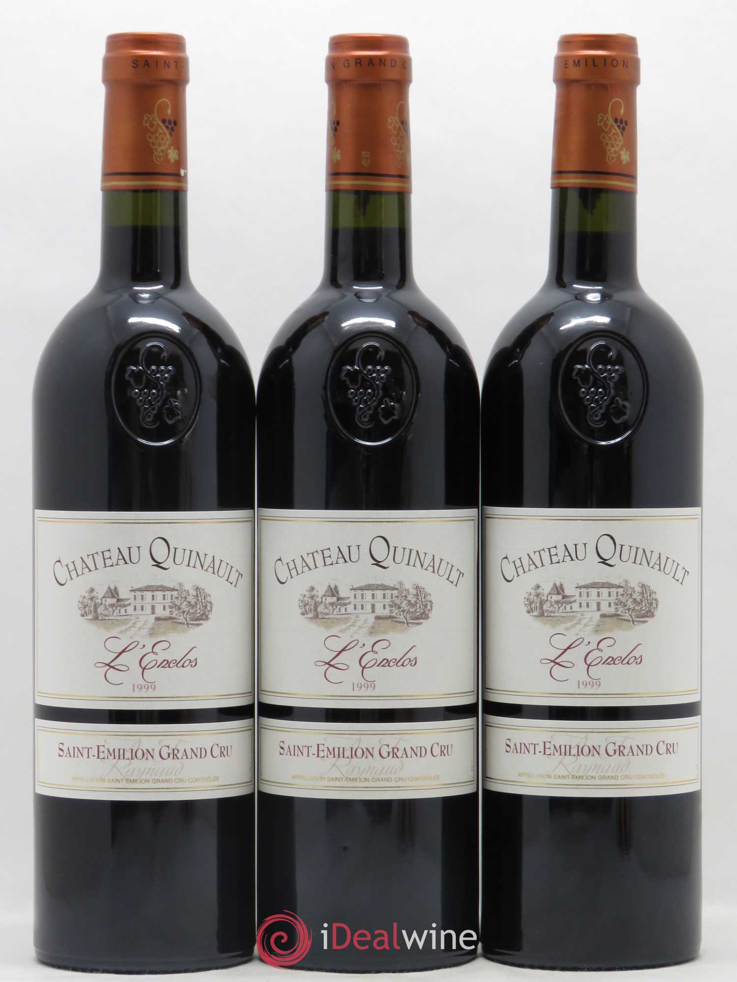 Château Quinault L'Enclos 1999 - Lot de 12 bouteilles - 2