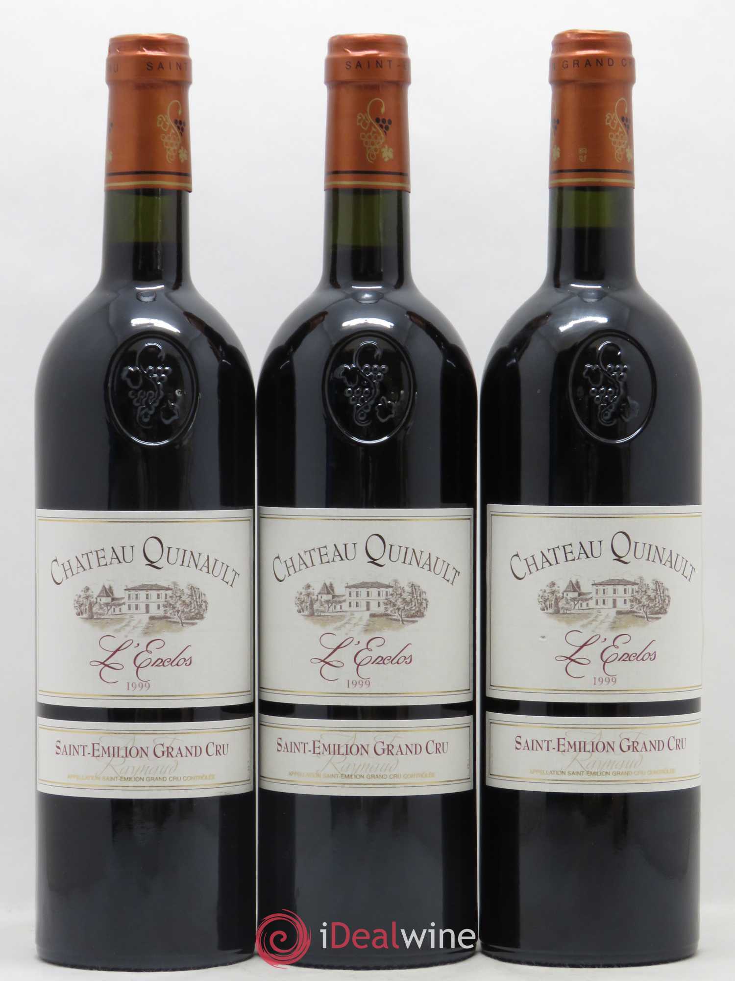 Château Quinault L'Enclos 1999 - Lot de 12 bouteilles - 3