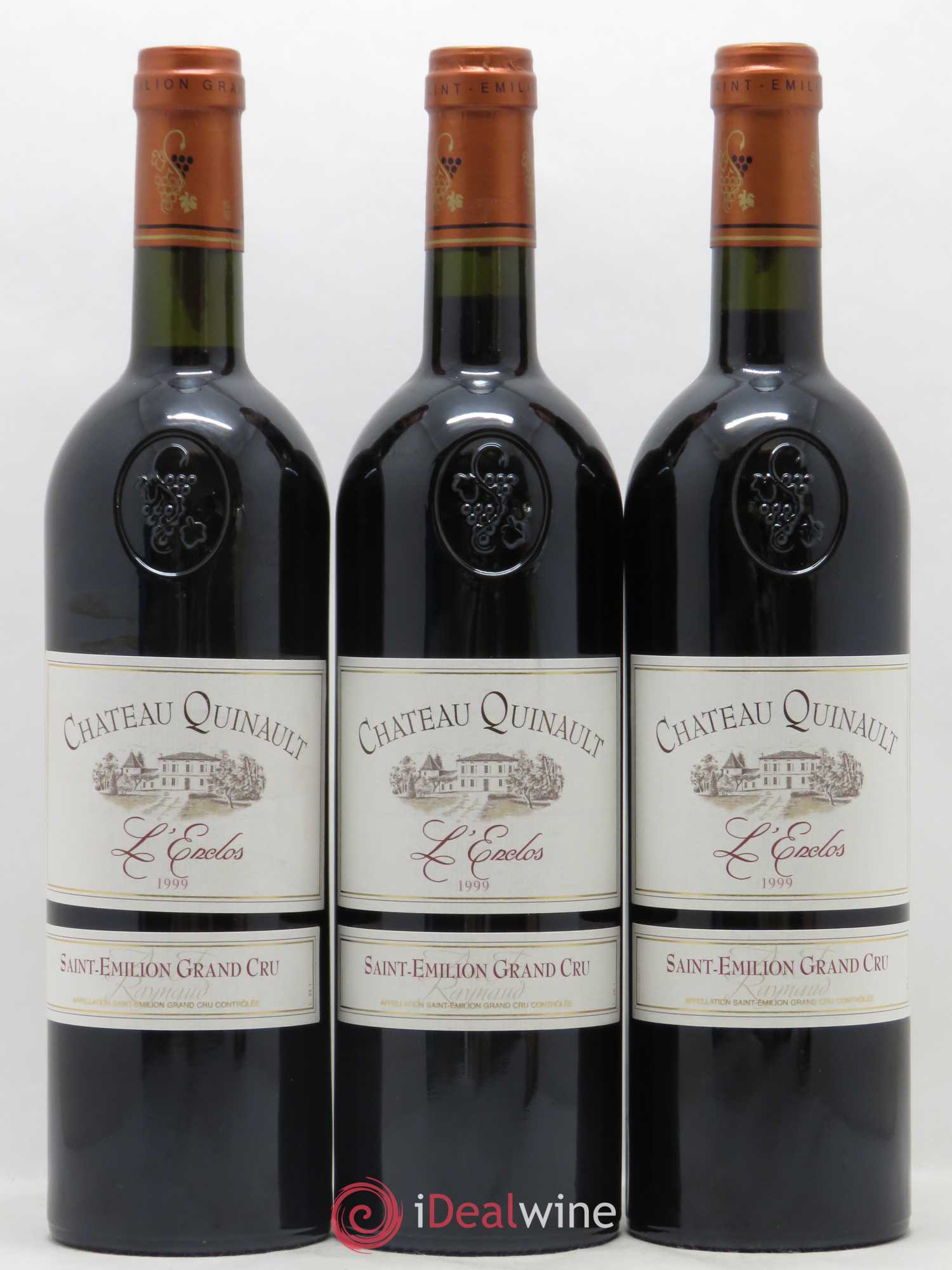 Château Quinault L'Enclos 1999 - Lot de 12 bouteilles - 4