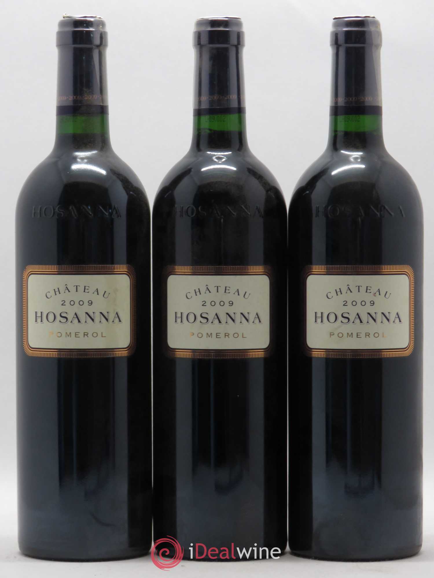 Château Hosanna 2009 - Lot de 3 bouteilles - 0
