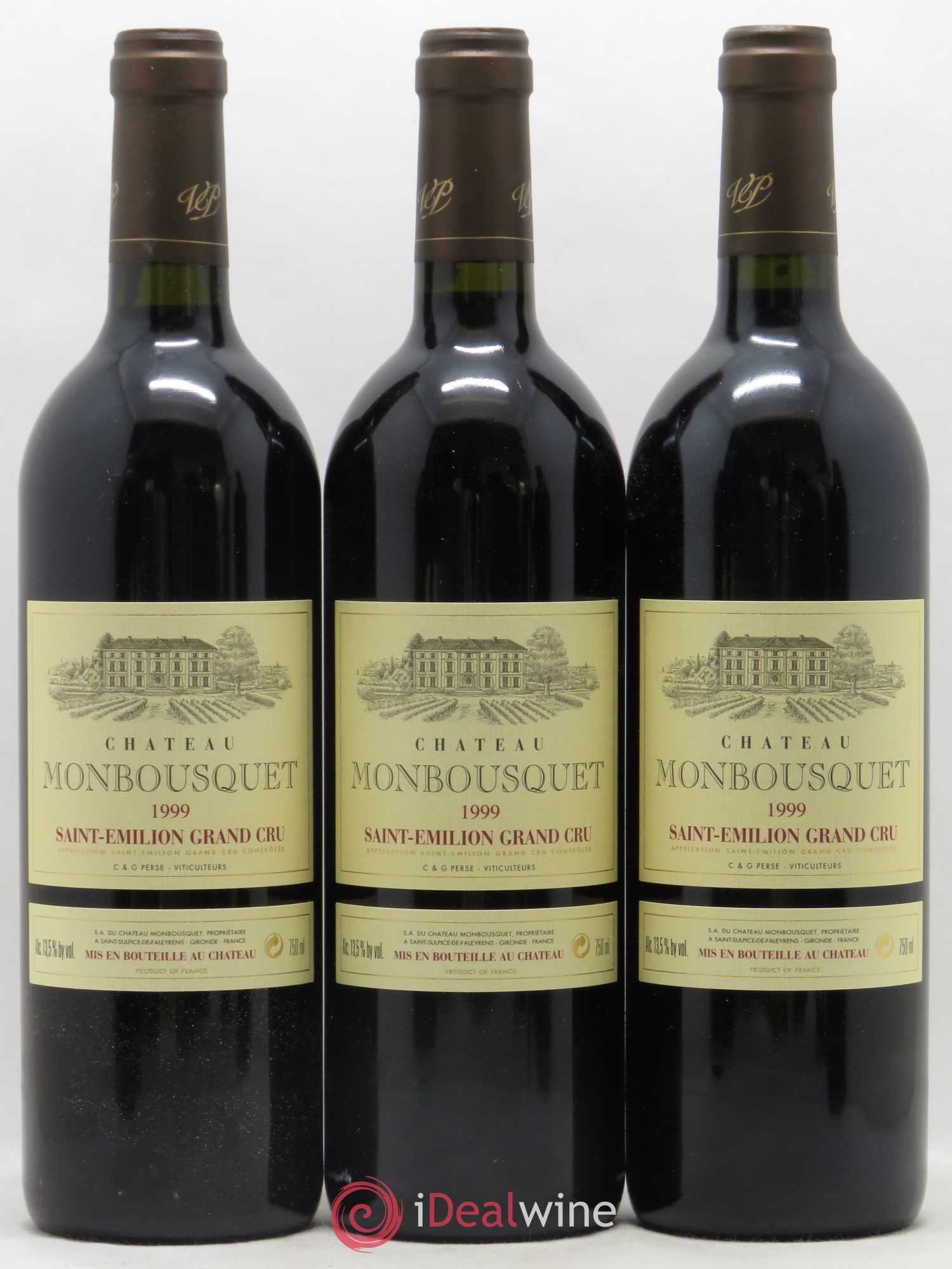 Château Monbousquet Grand Cru Classé 1999 - Lot de 6 bouteilles - 2