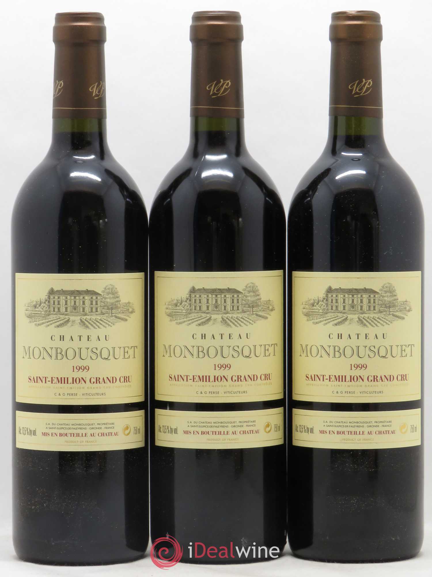 Château Monbousquet Grand Cru Classé 1999 - Lot de 6 bouteilles - 2