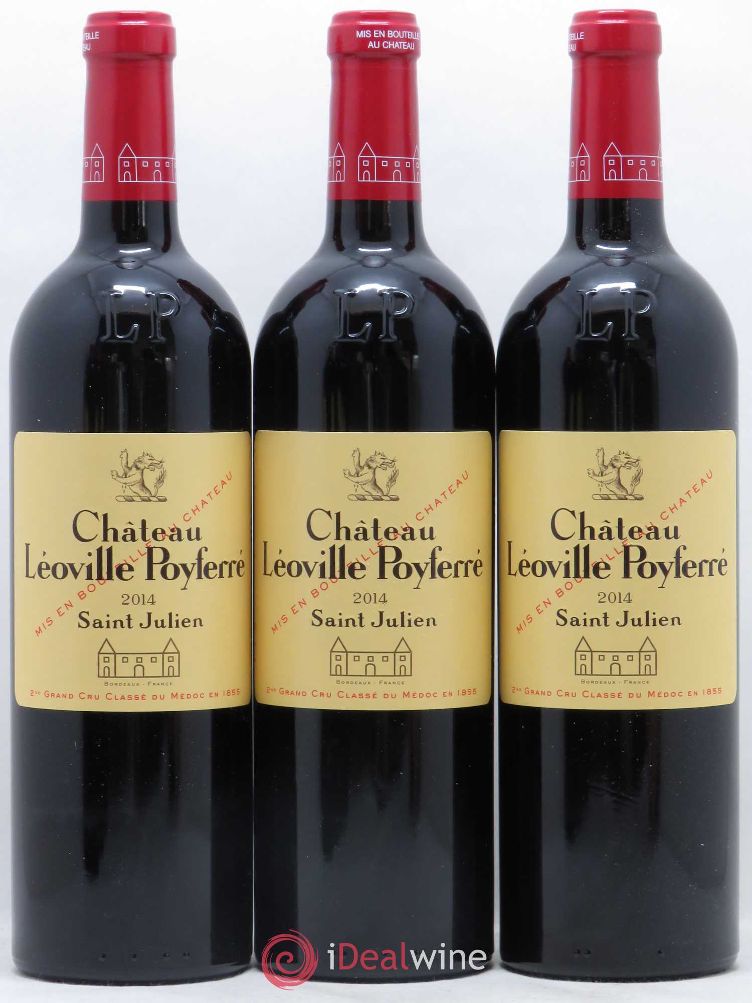 Château Léoville Poyferré 2ème Grand Cru Classé 2014 - Lot de 6 bouteilles - 2