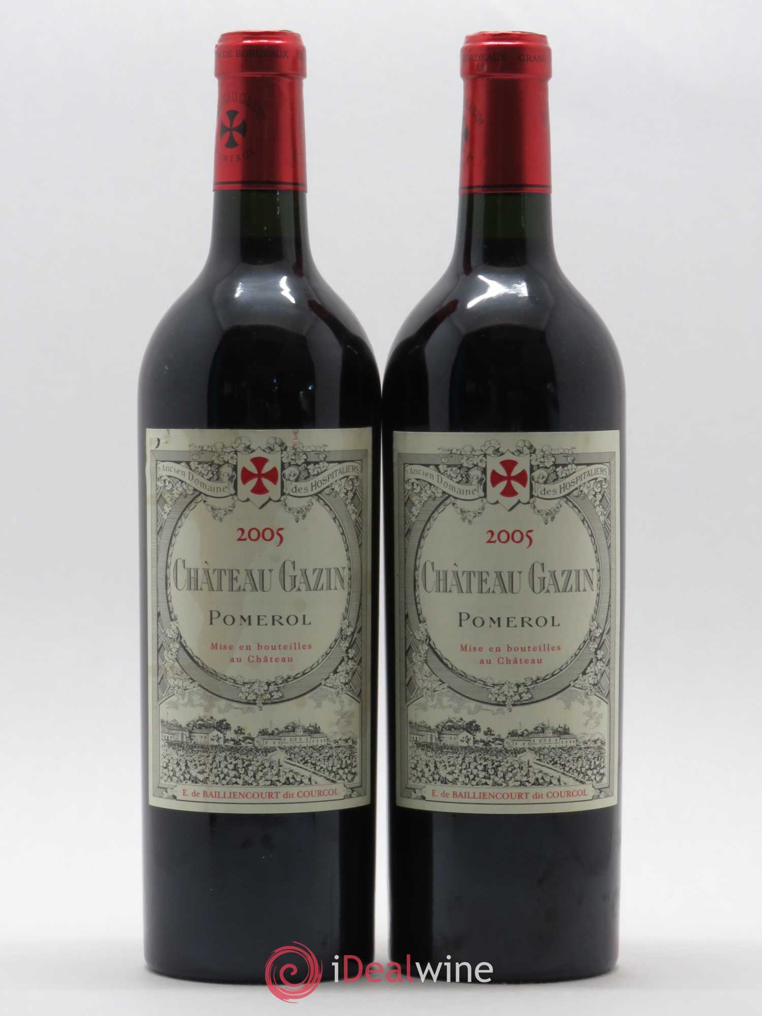 Château Gazin 2005 - Lot de 2 bouteilles - 0