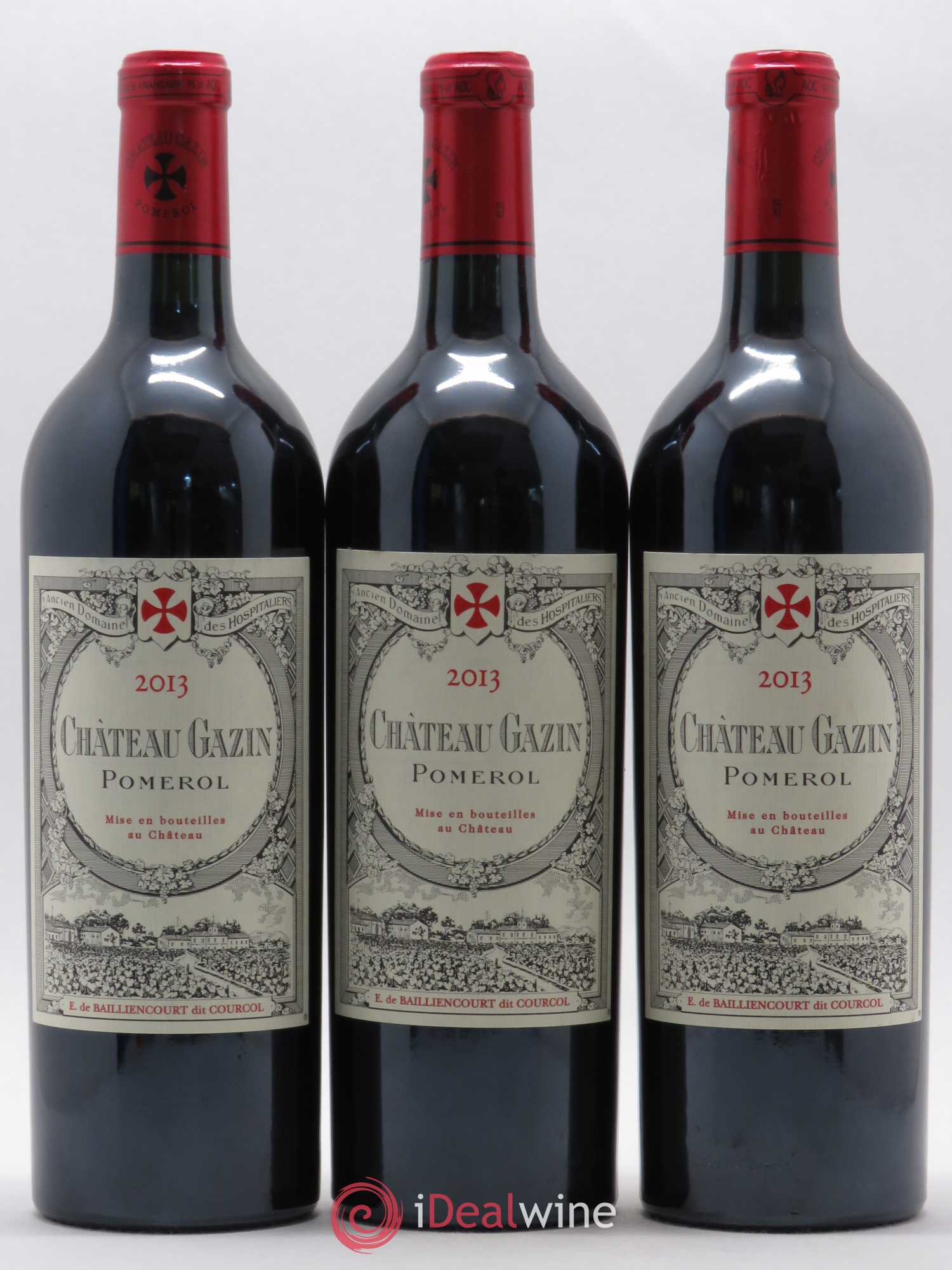 Château Gazin 2013 - Lot de 6 bouteilles - 1