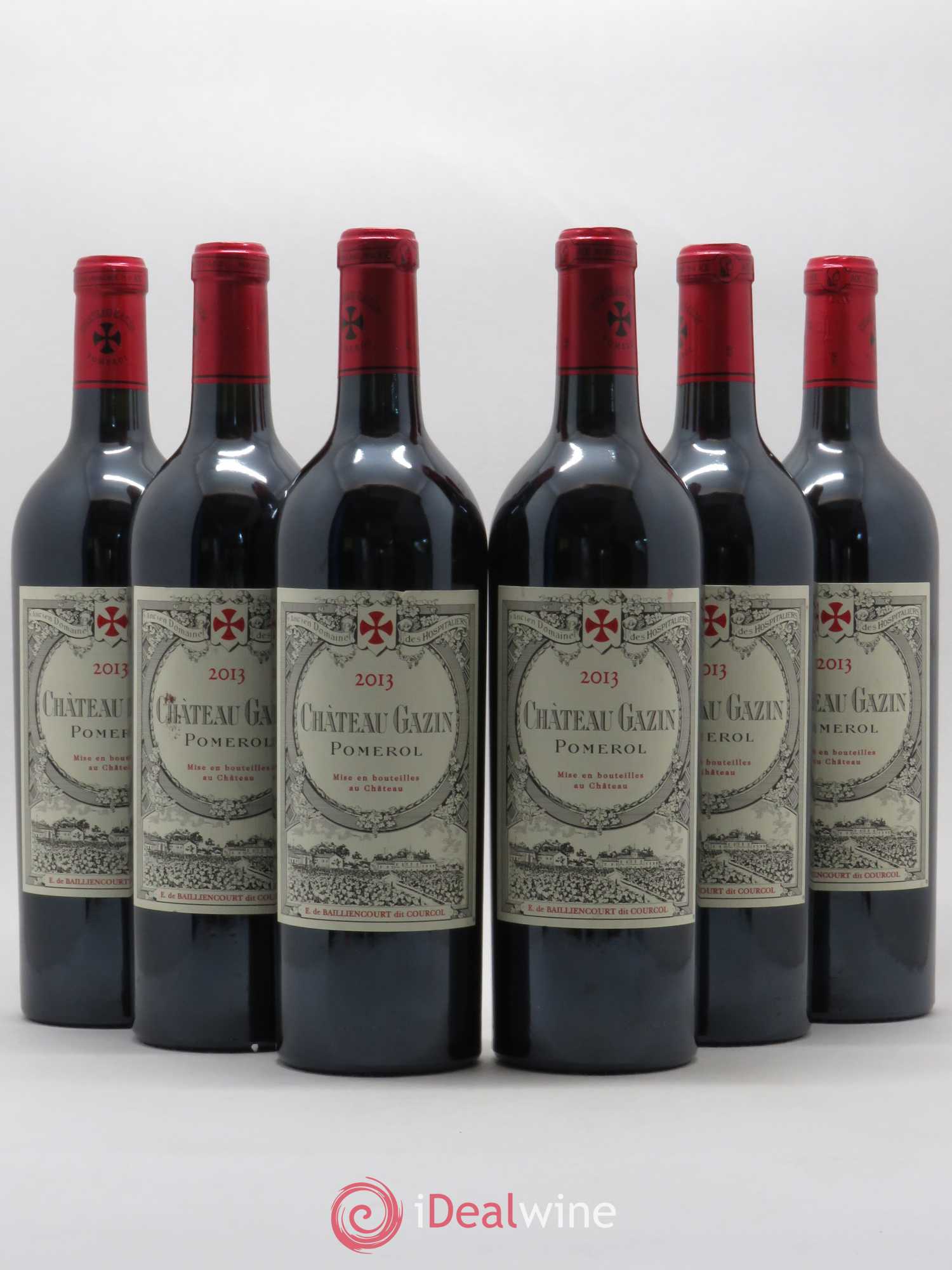 Château Gazin 2013 - Lot de 6 bouteilles - 0