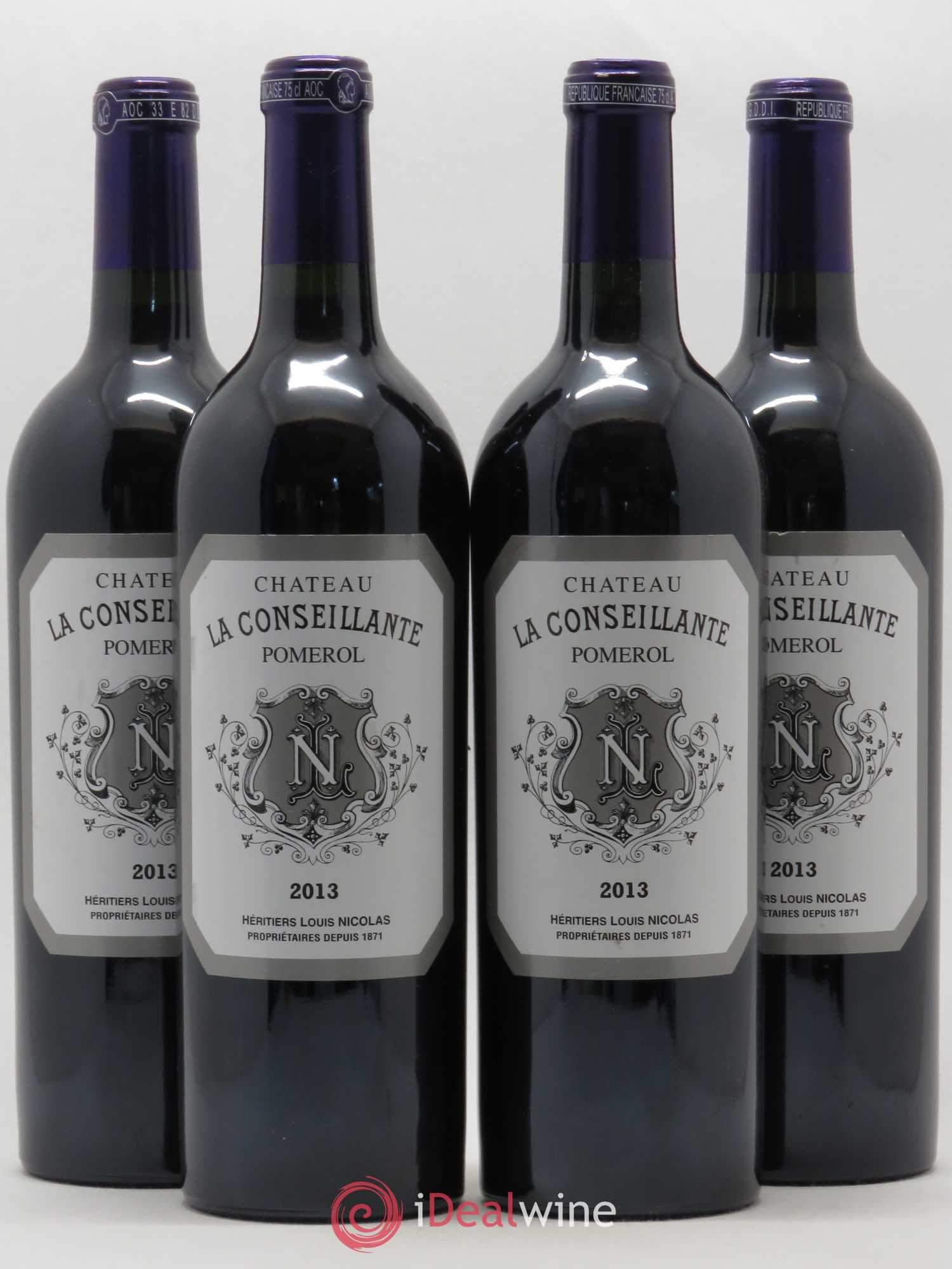 Château la Conseillante 2013 - Lot de 4 bouteilles - 0