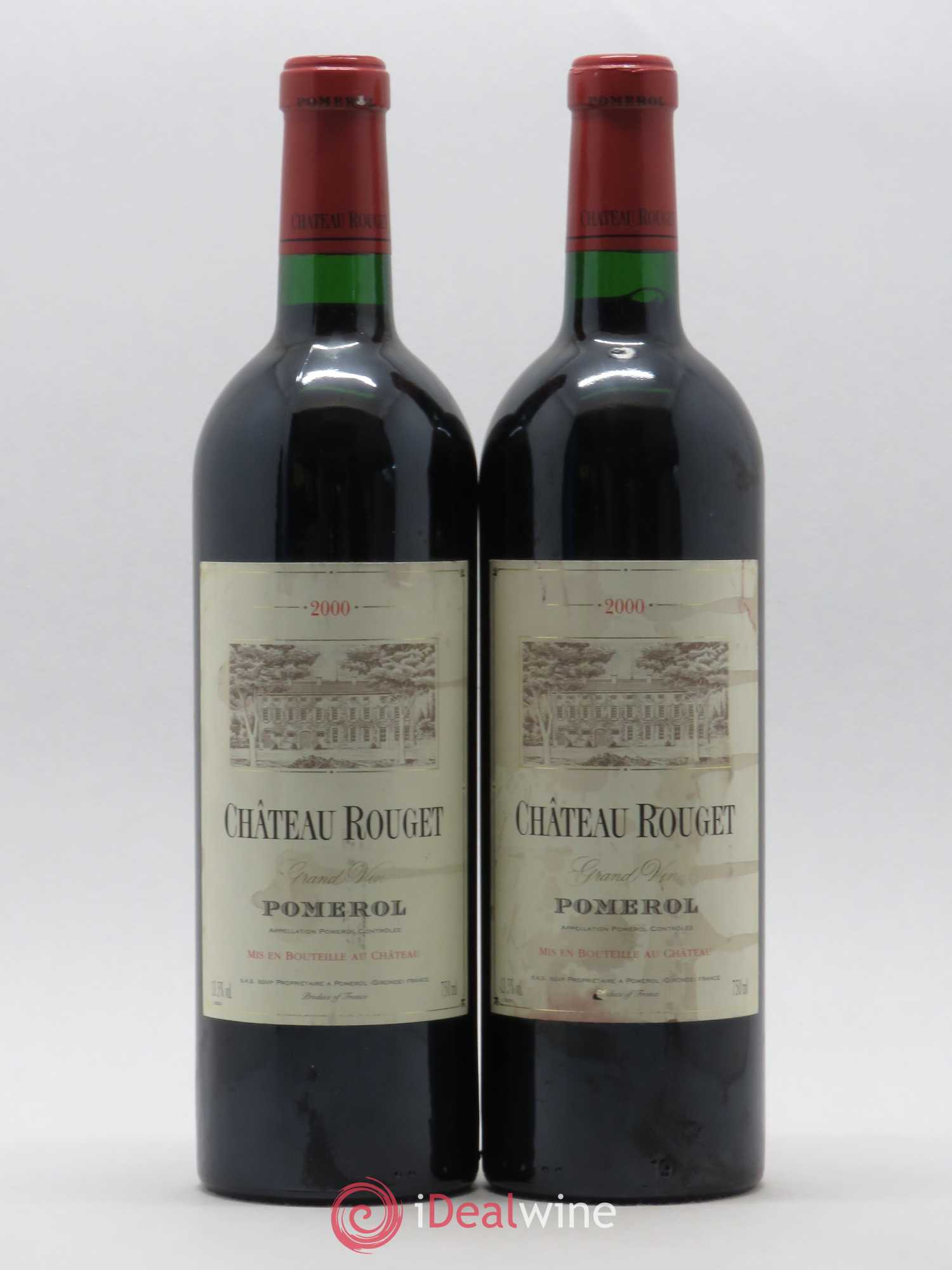 Château Rouget 2000 - Lotto di 2 bottiglie - 0
