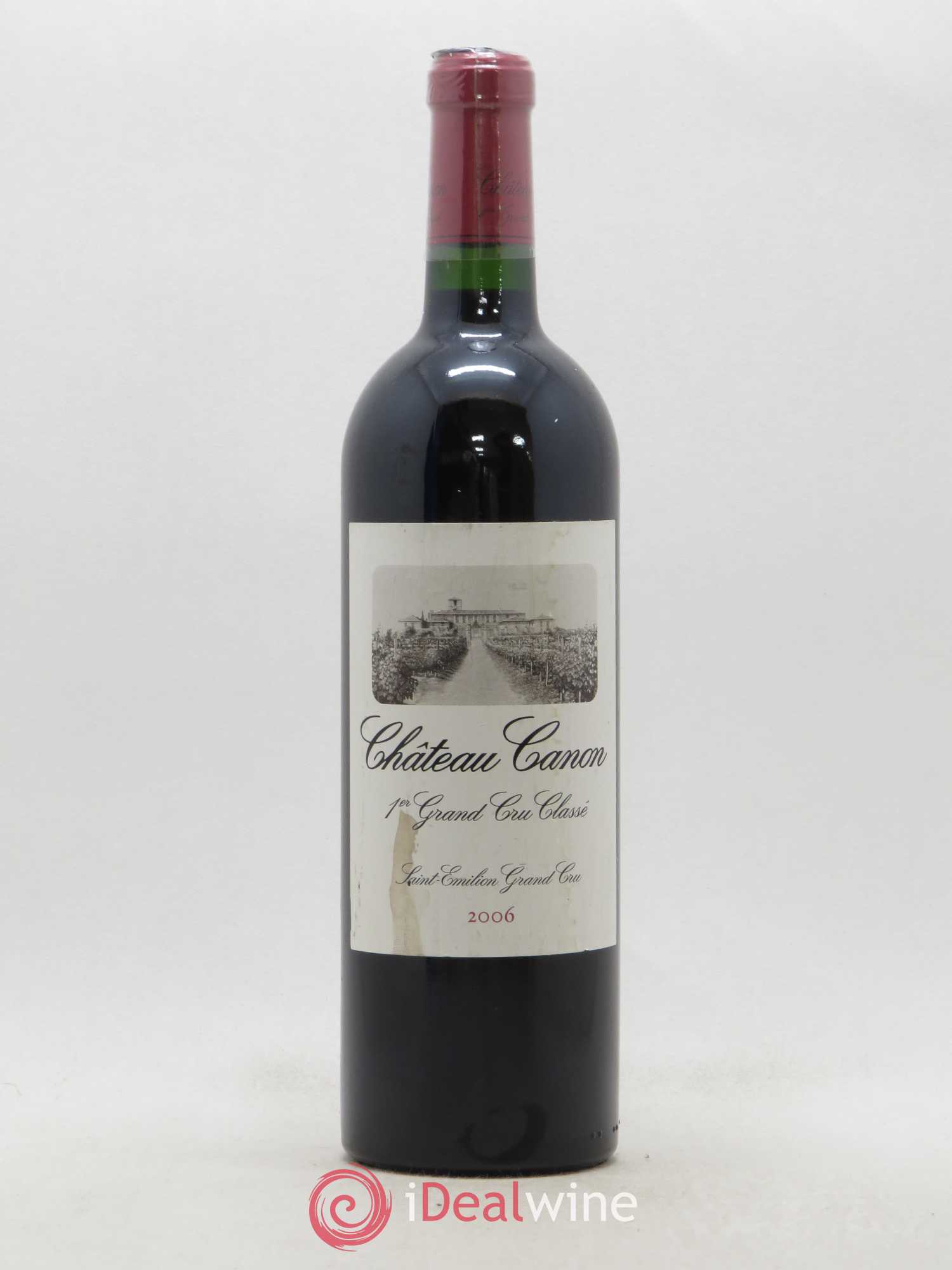 Château Canon 1er Grand Cru Classé B 2006 - Lot de 1 bouteille - 0