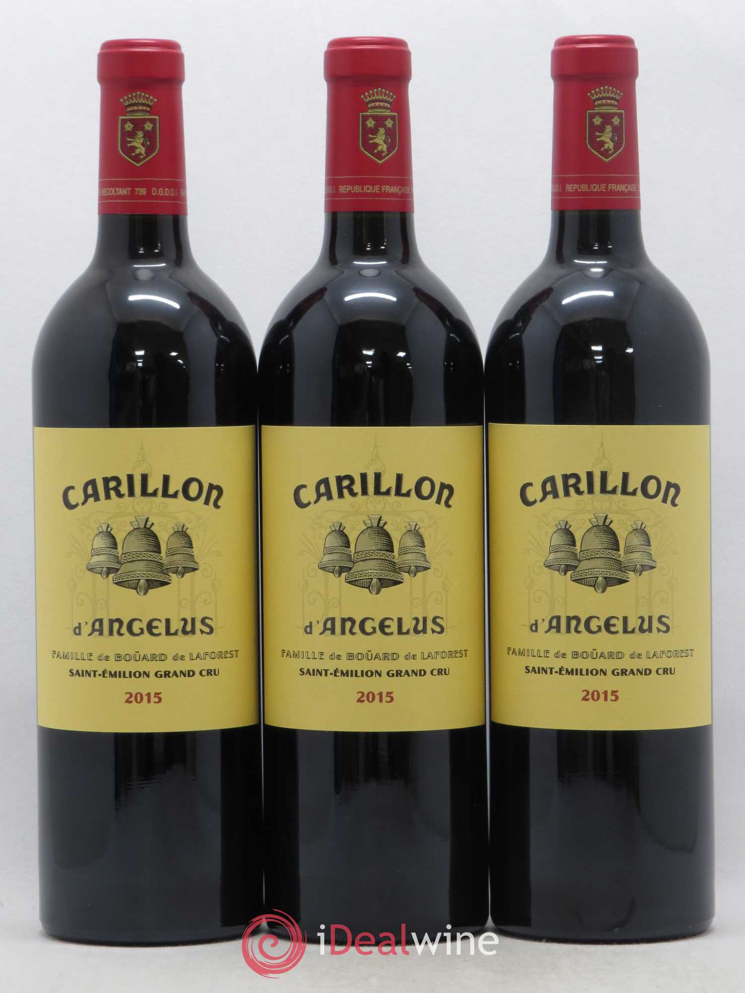 Le Carillon de l'Angélus Second Vin 2015 - Lot de 6 bouteilles - 1