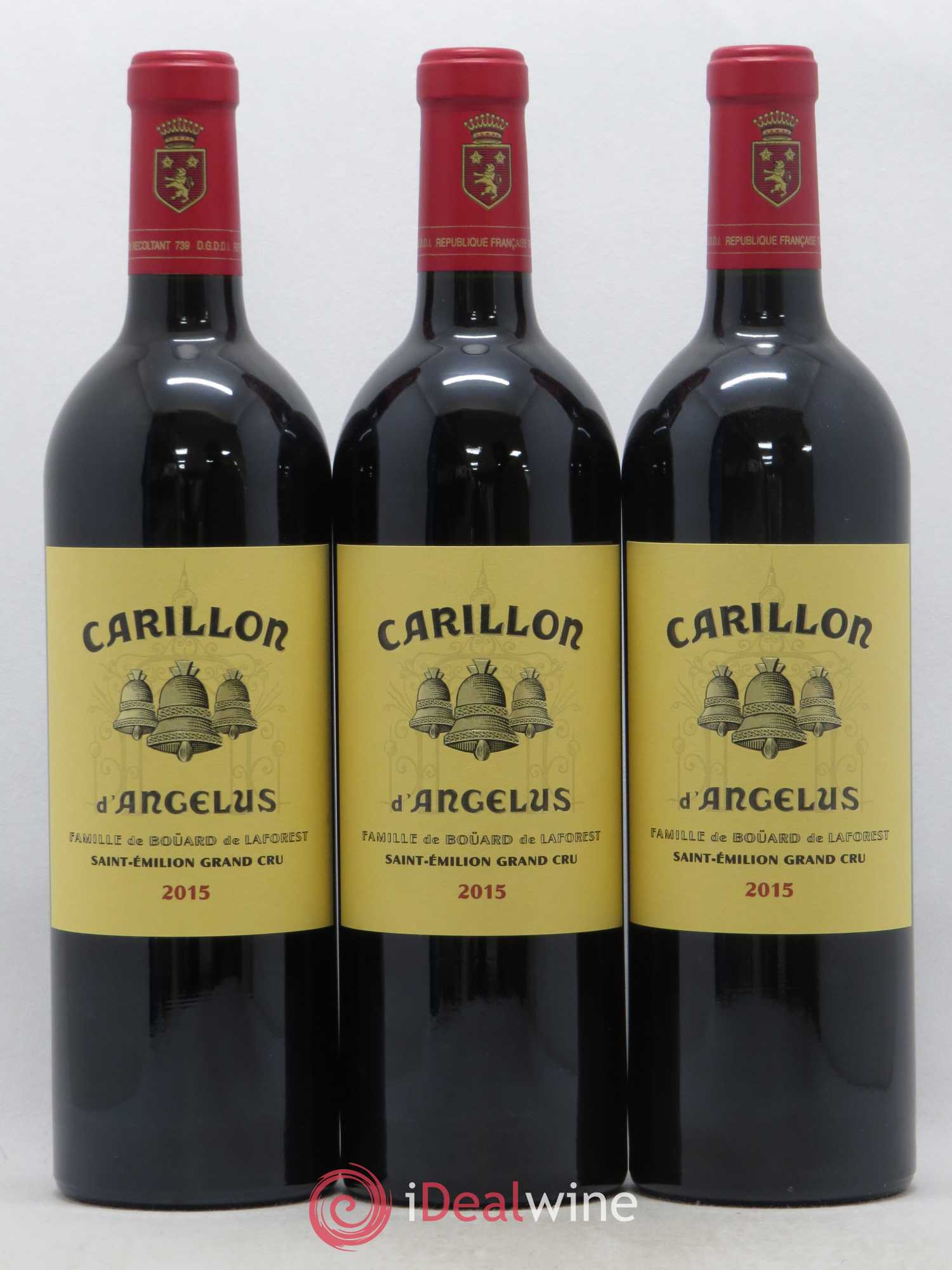 Le Carillon de l'Angélus Second Vin 2015 - Lot de 6 bouteilles - 2
