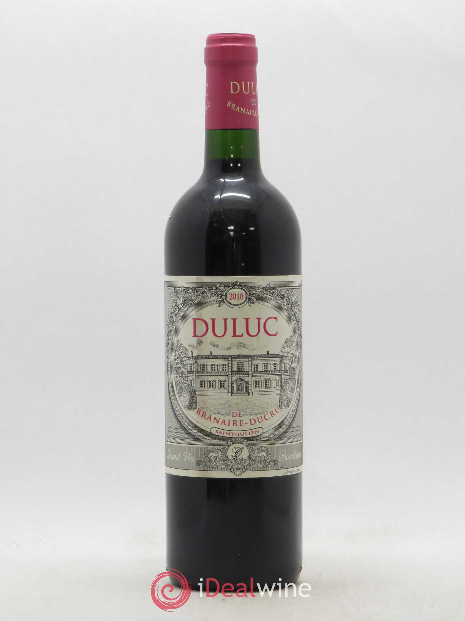 Duluc de Branaire Second Vin 2010 - Lot de 1 bouteille - 0