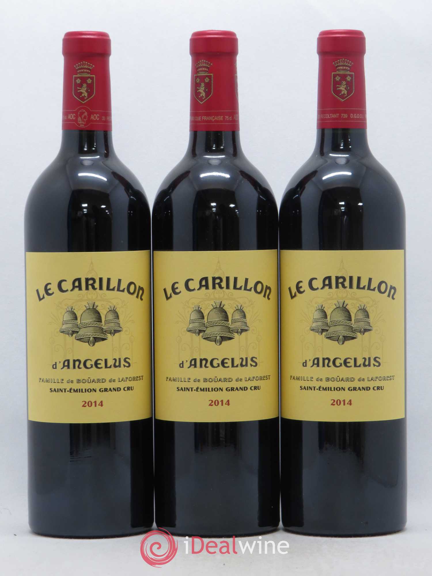 Le Carillon de l'Angélus Second Vin 2014 - Lot de 6 bouteilles - 2