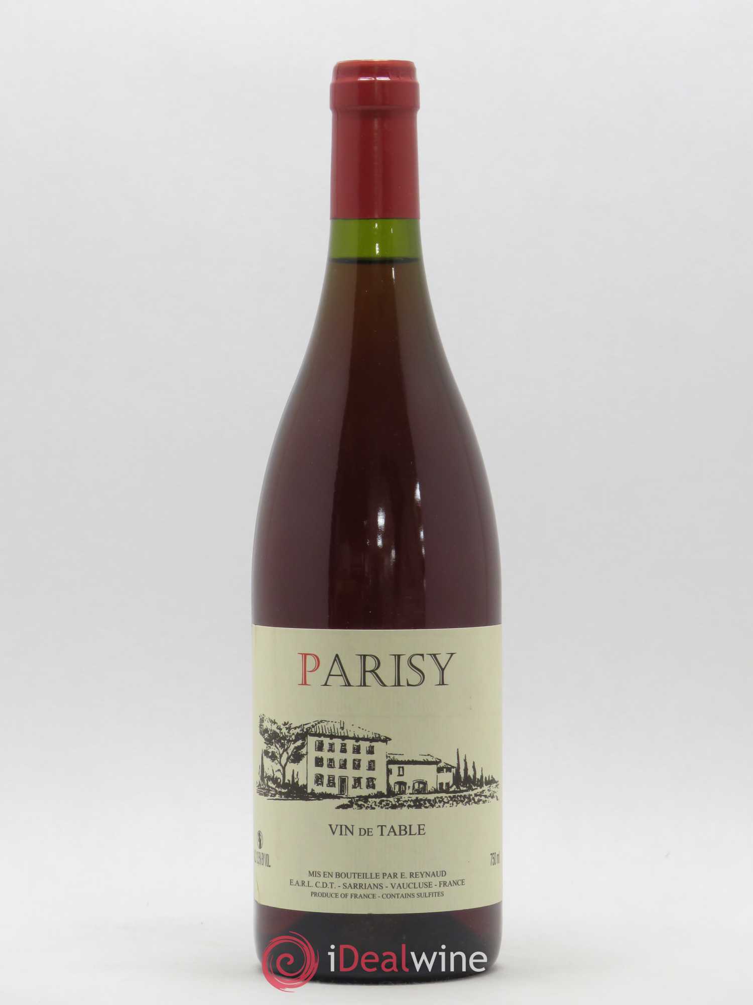 Vin de Table Parisy Emmanuel Reynaud - Lot de 1 bouteille - 0