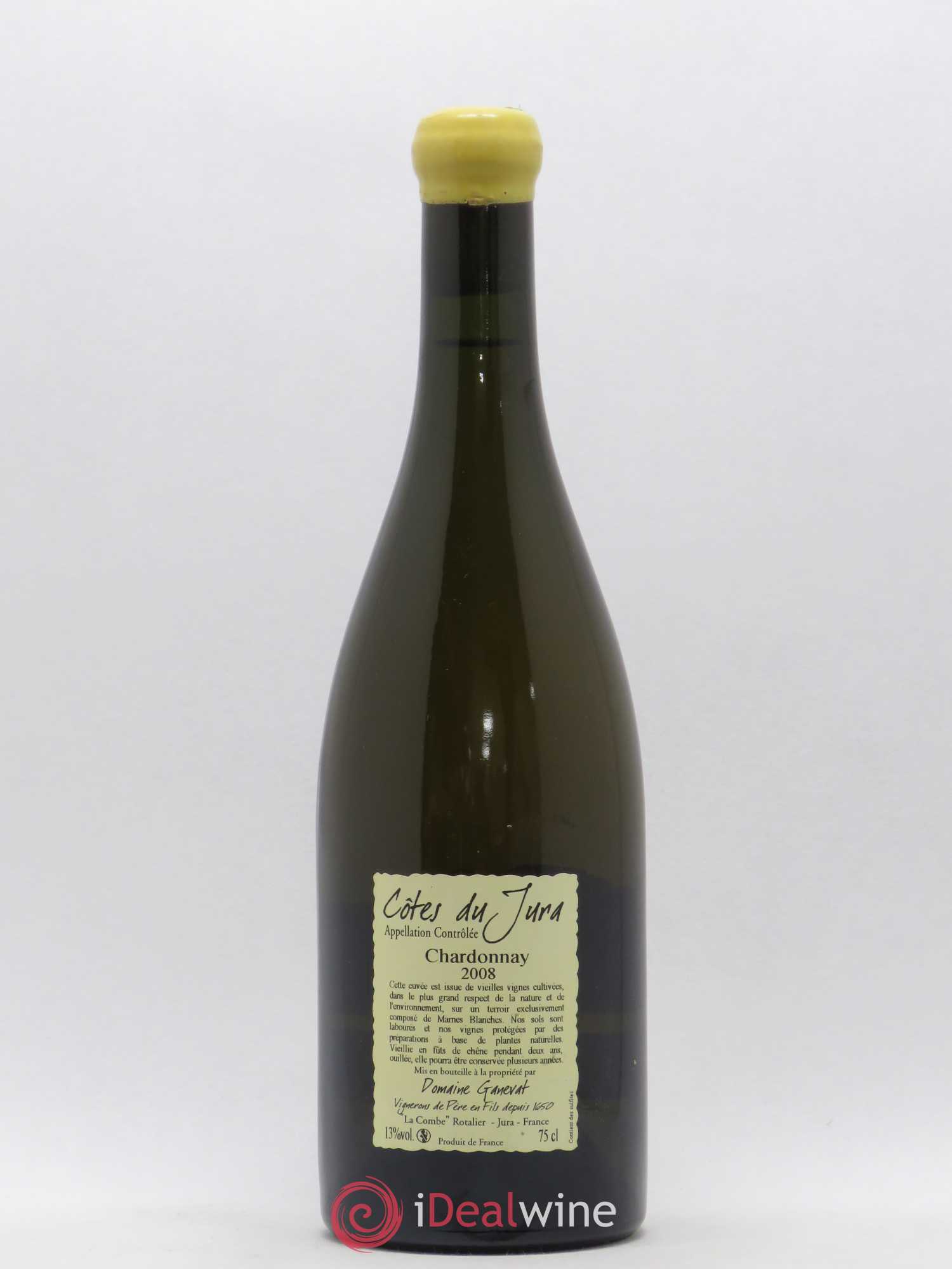 Côtes du Jura Les Grands Teppes Vieilles Vignes Jean-François Ganevat (Domaine) 2008 - Lot de 1 bouteille - 1