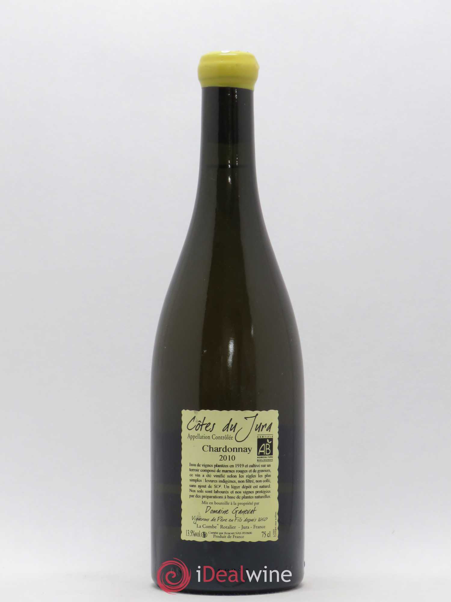 Côtes du Jura Les Grands Teppes Vieilles Vignes Jean-François Ganevat (Domaine) 2010 - Lot de 1 bouteille - 1