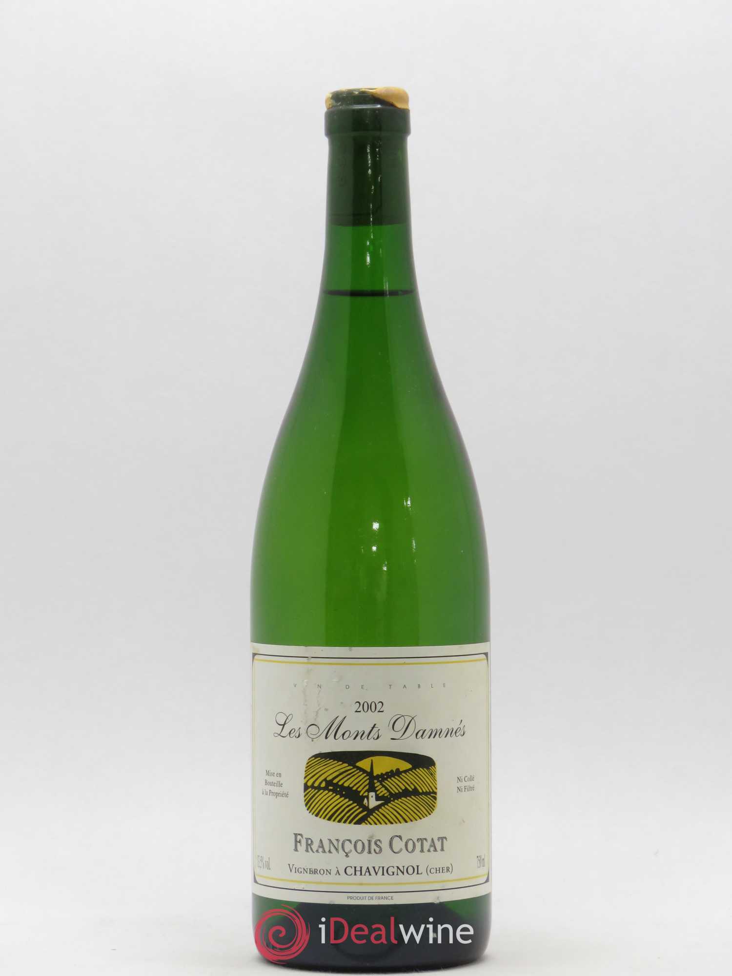 Sancerre Les Monts Damnés François Cotat 2002 - Posten von 1 Flasche - 0