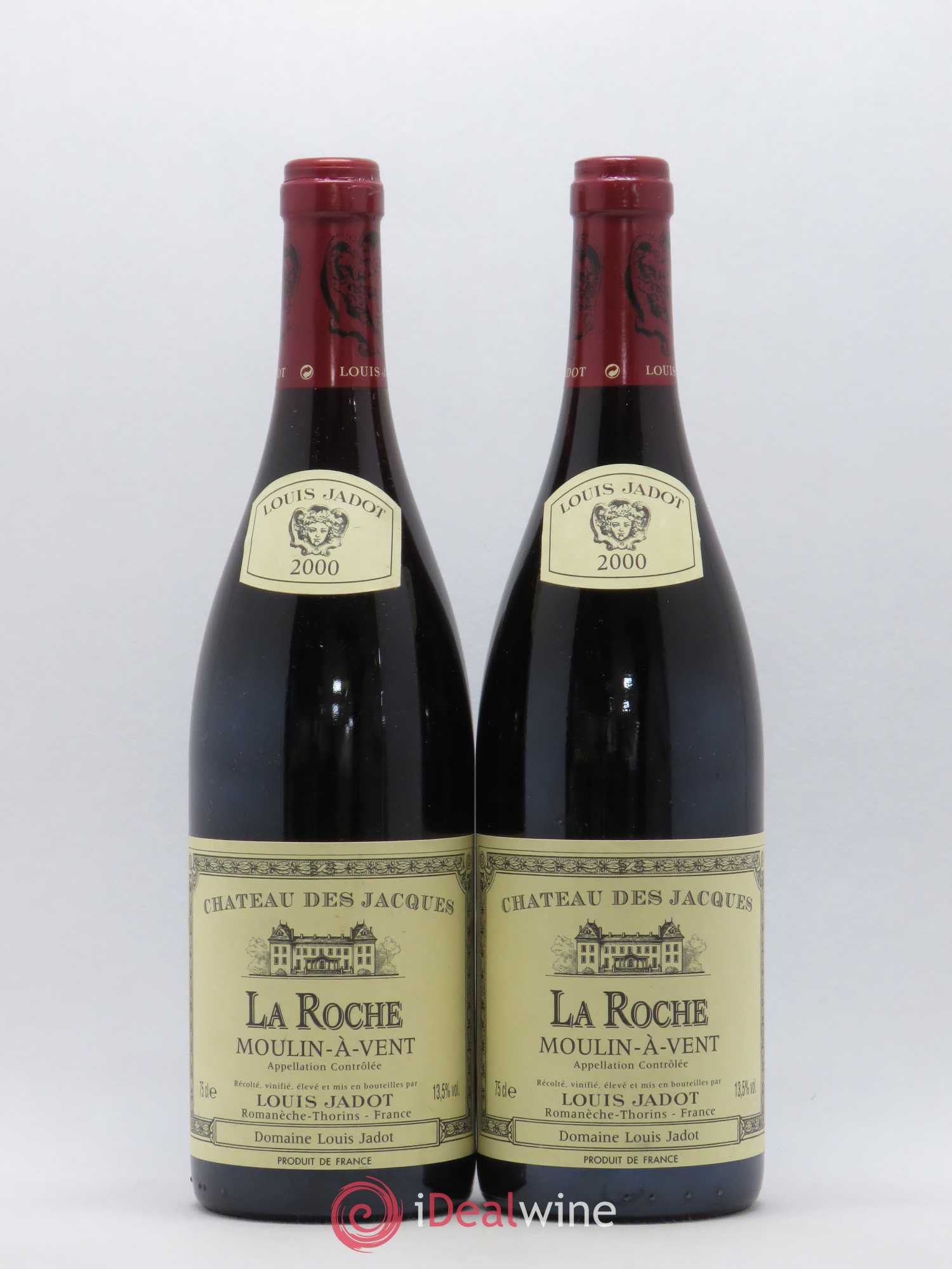 Moulin-à-Vent La Roche Château des Jacques 2000 - Lot de 5 bouteilles - 2