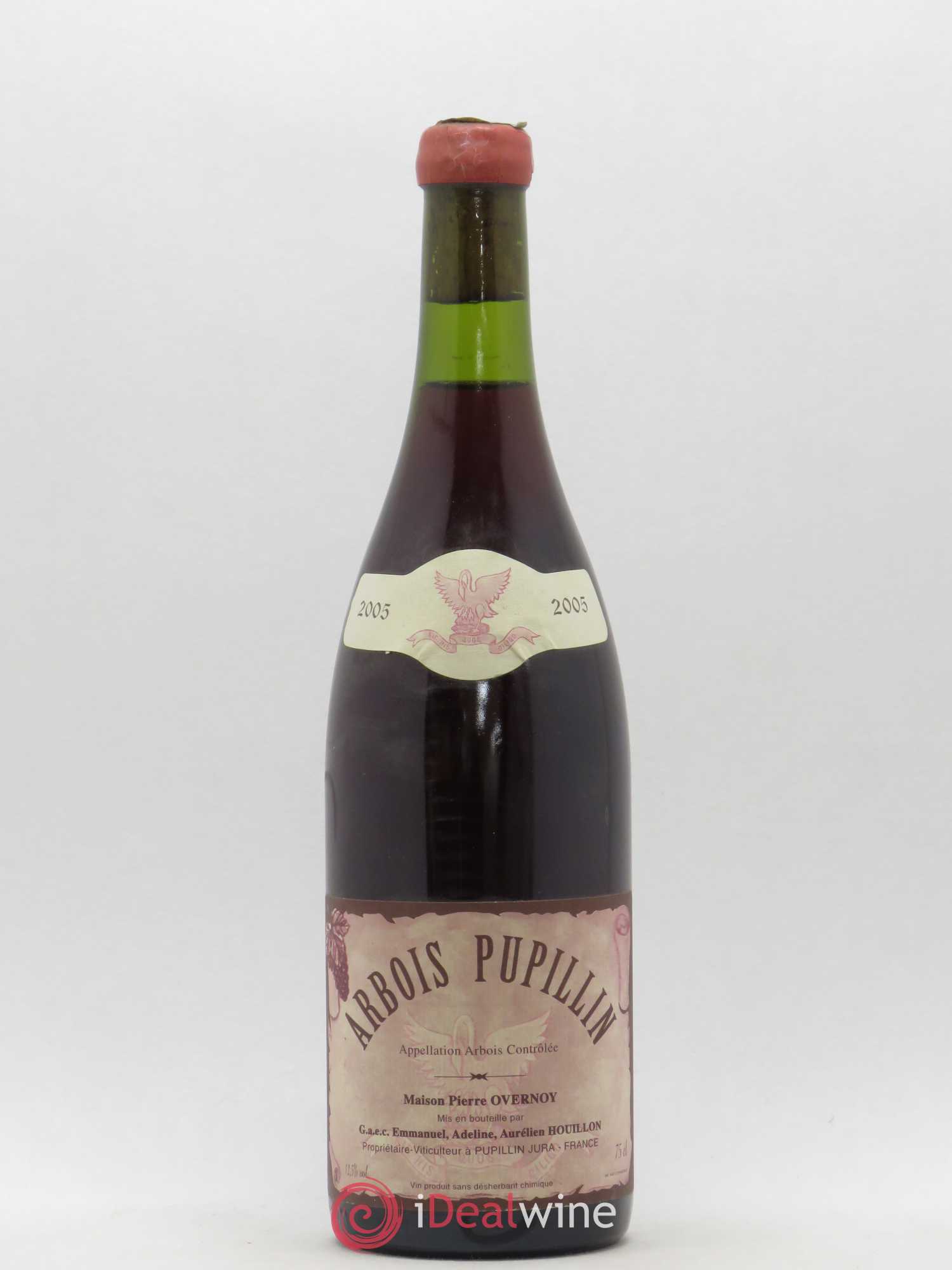 Arbois-Pupillin Poulsard (cire rouge) Overnoy-Houillon (Domaine) 2005 - Lot de 1 bouteille - 0