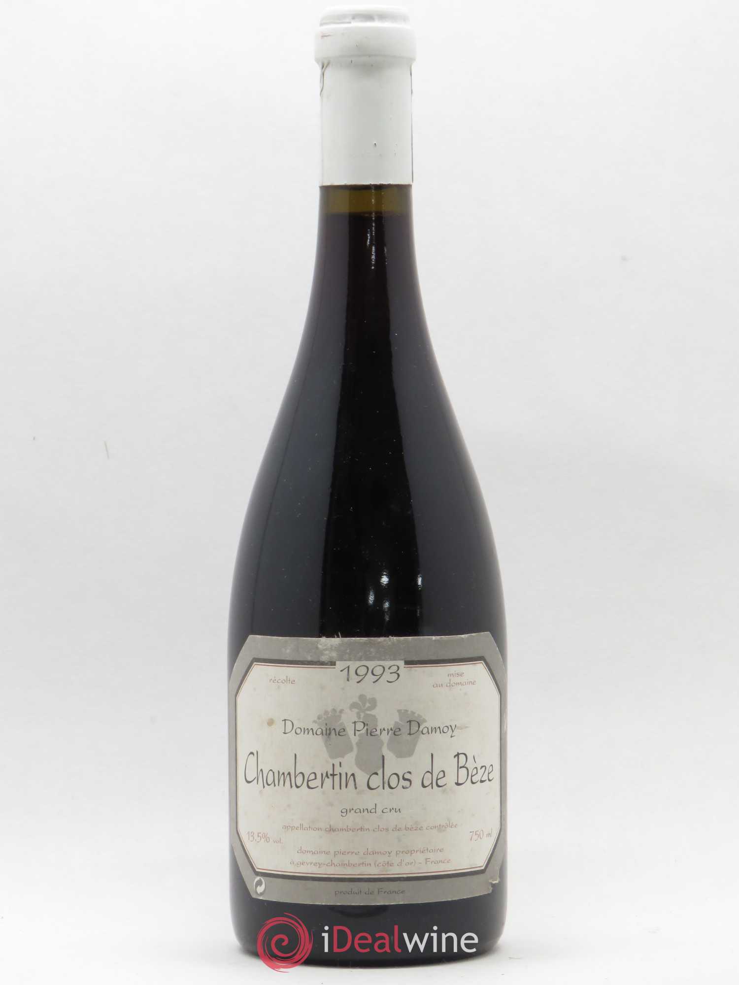 Chambertin Clos de Bèze Grand Cru Pierre Damoy 1993 - Lot de 1 bouteille - 0