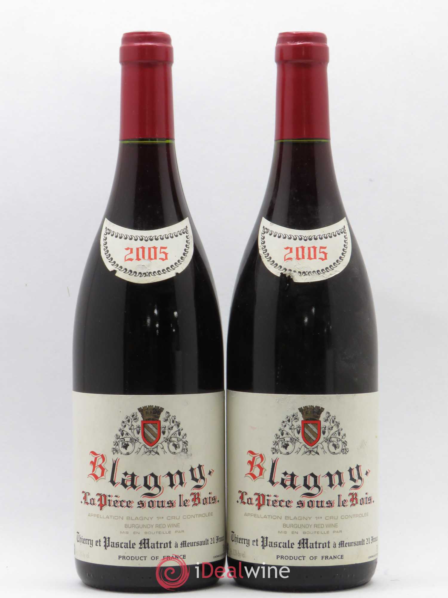 Blagny 1er Cru La Pièce sous le bois Domaine Matrot 2005 - Posten von 2 Flaschen - 0