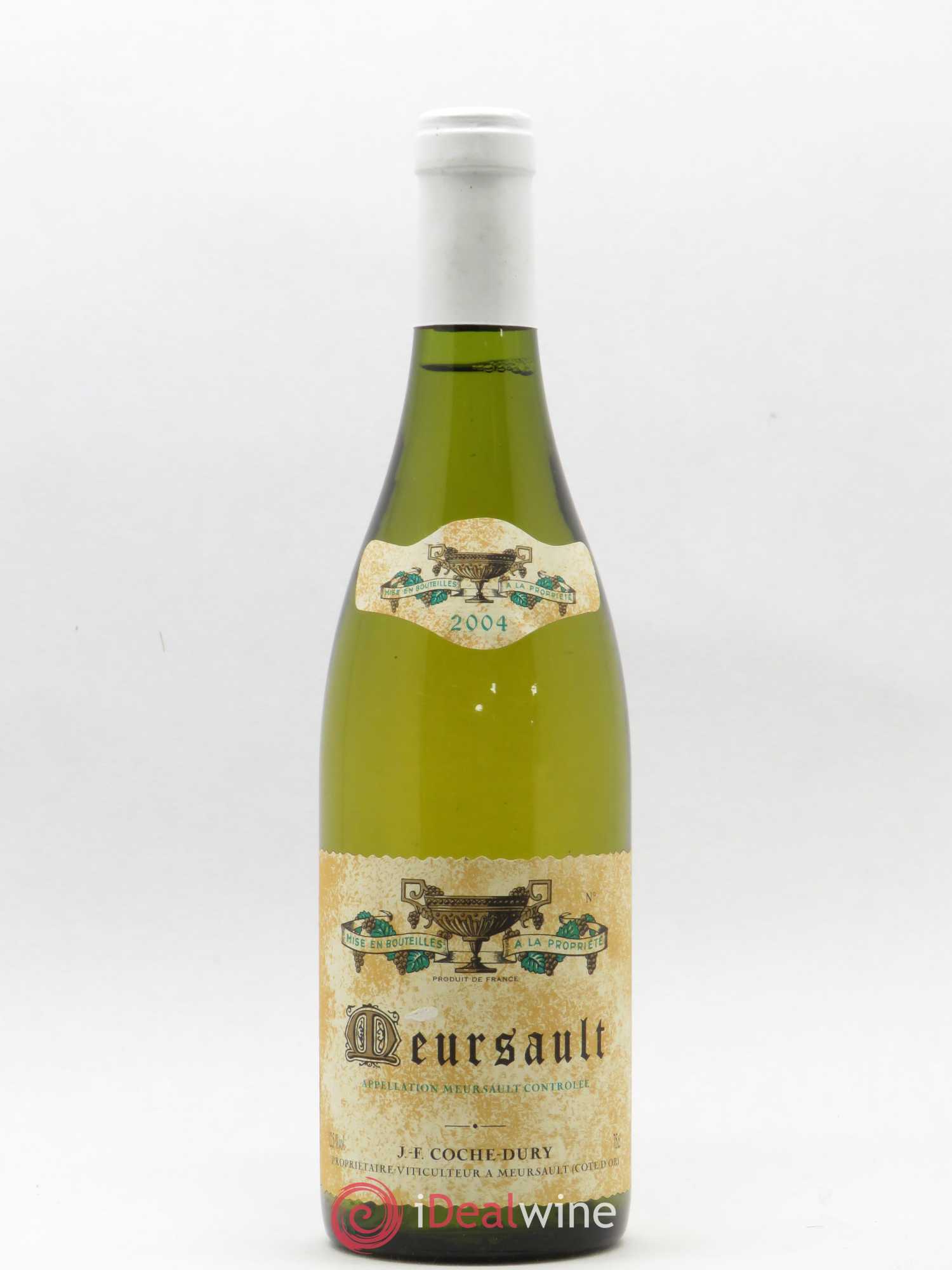 Meursault Coche Dury (Domaine) 2004 - Lot de 1 bouteille - 0