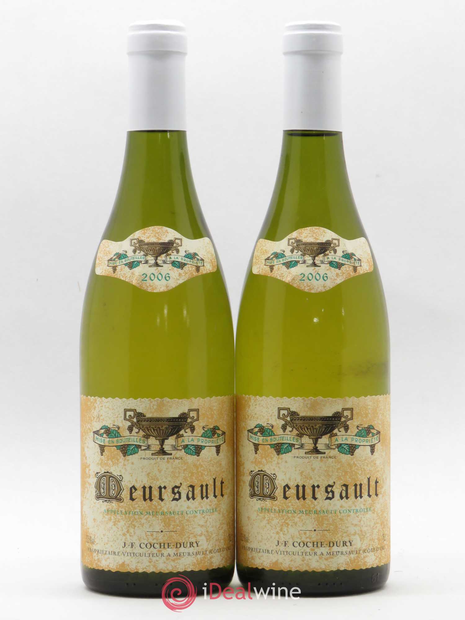Meursault Coche Dury (Domaine) 2006 - Lot de 2 bouteilles - 0