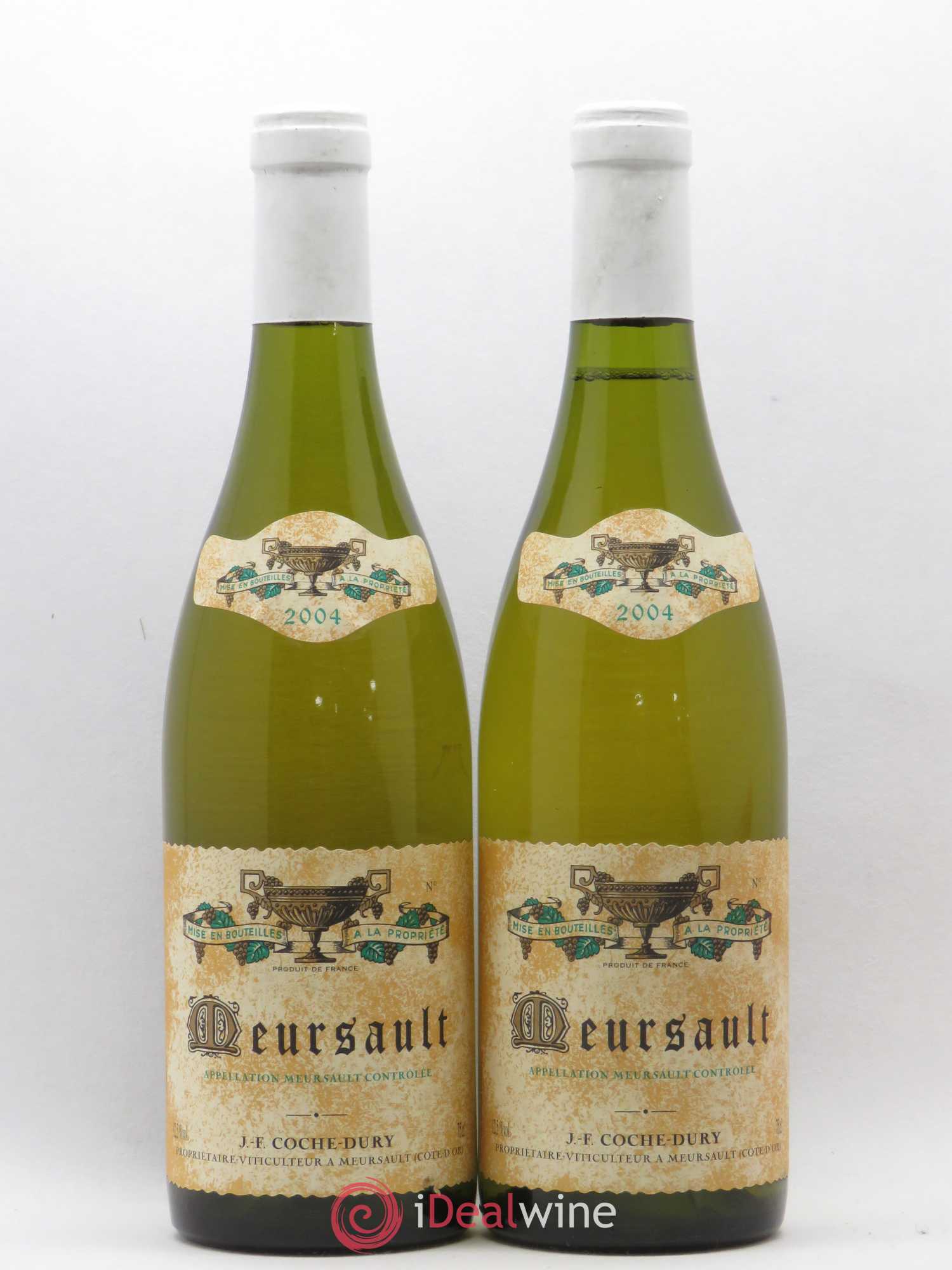 Meursault Coche Dury (Domaine) 2004 - Lot de 2 bouteilles - 0