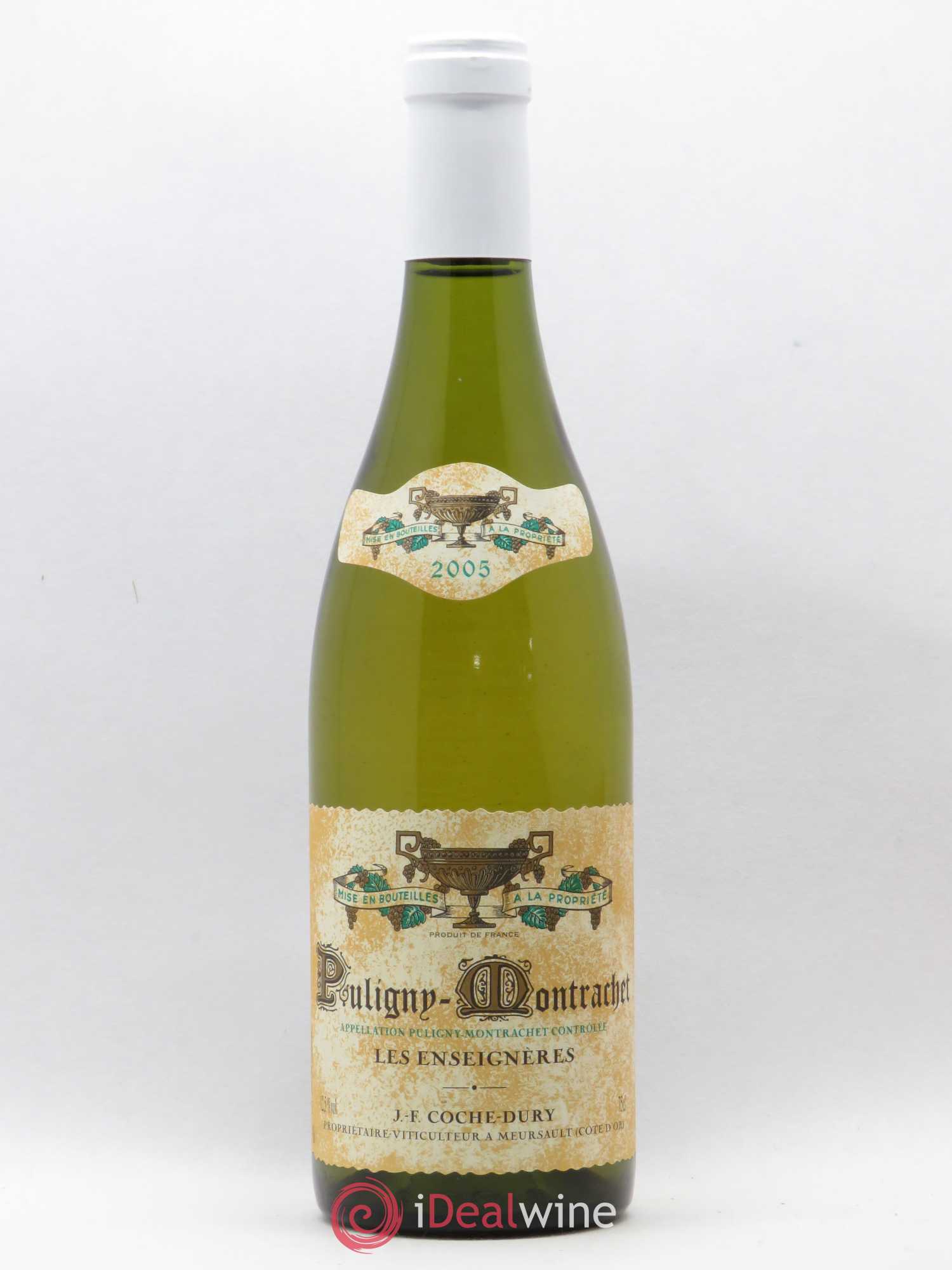 Puligny-Montrachet Les Enseignères Coche Dury (Domaine) 2005 - Lot de 1 bouteille - 0